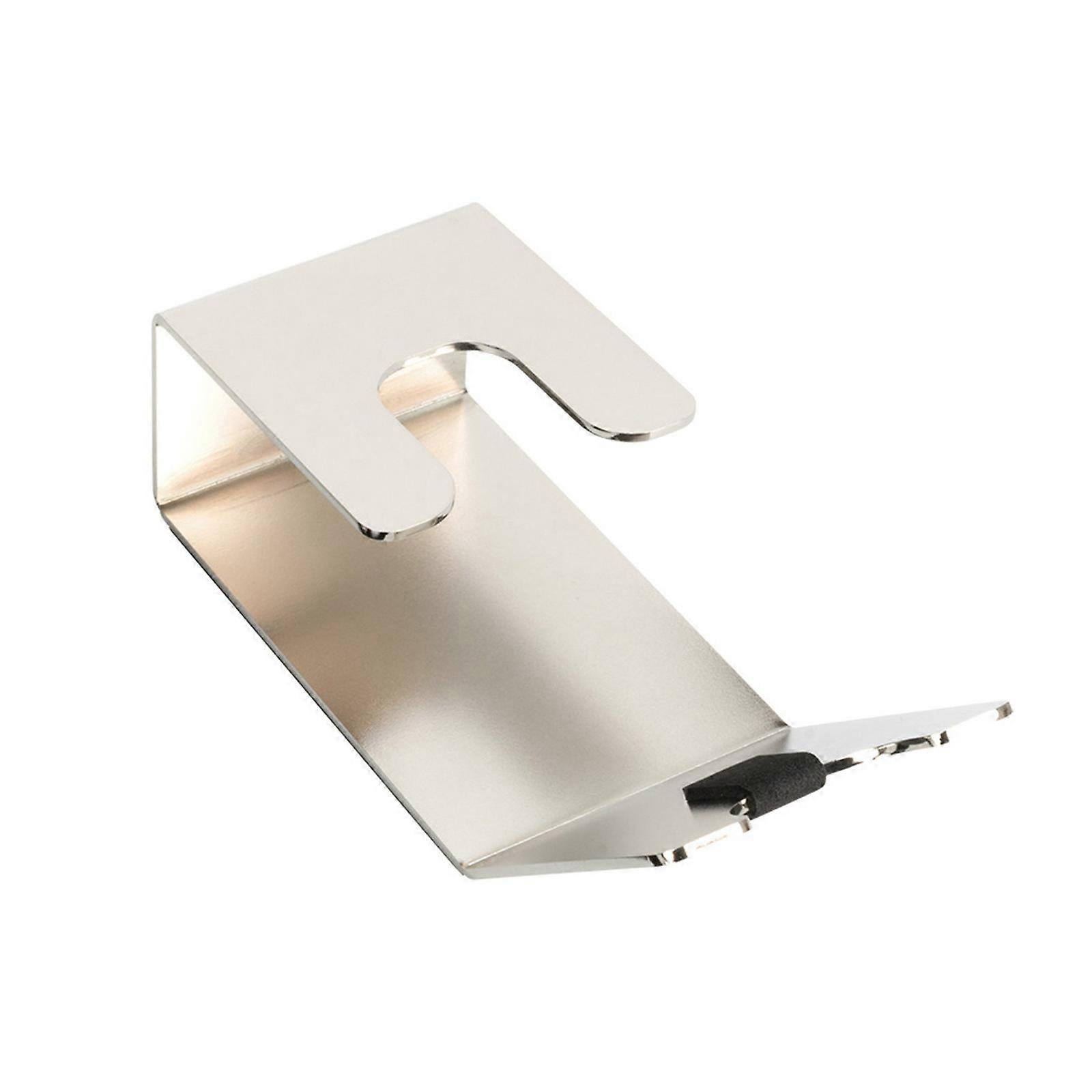 Coffee Sieve Handle Electronic Scale Stand Sturdy Iron Texture Tamper Holder Organizer Suitable for Espresso Machines  Silver