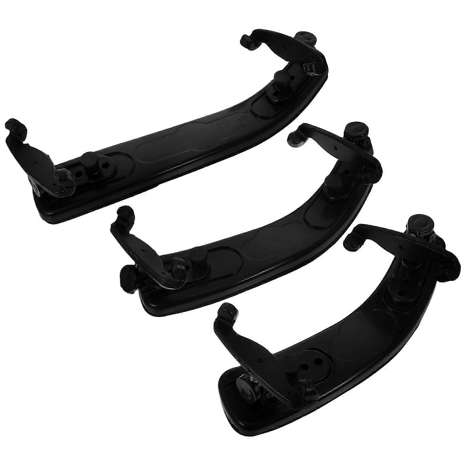 Adjustable Violin Shoulder Rest Stable Support Lightweight Portable for Kids and Adults Performance All Sizes 3Pcs