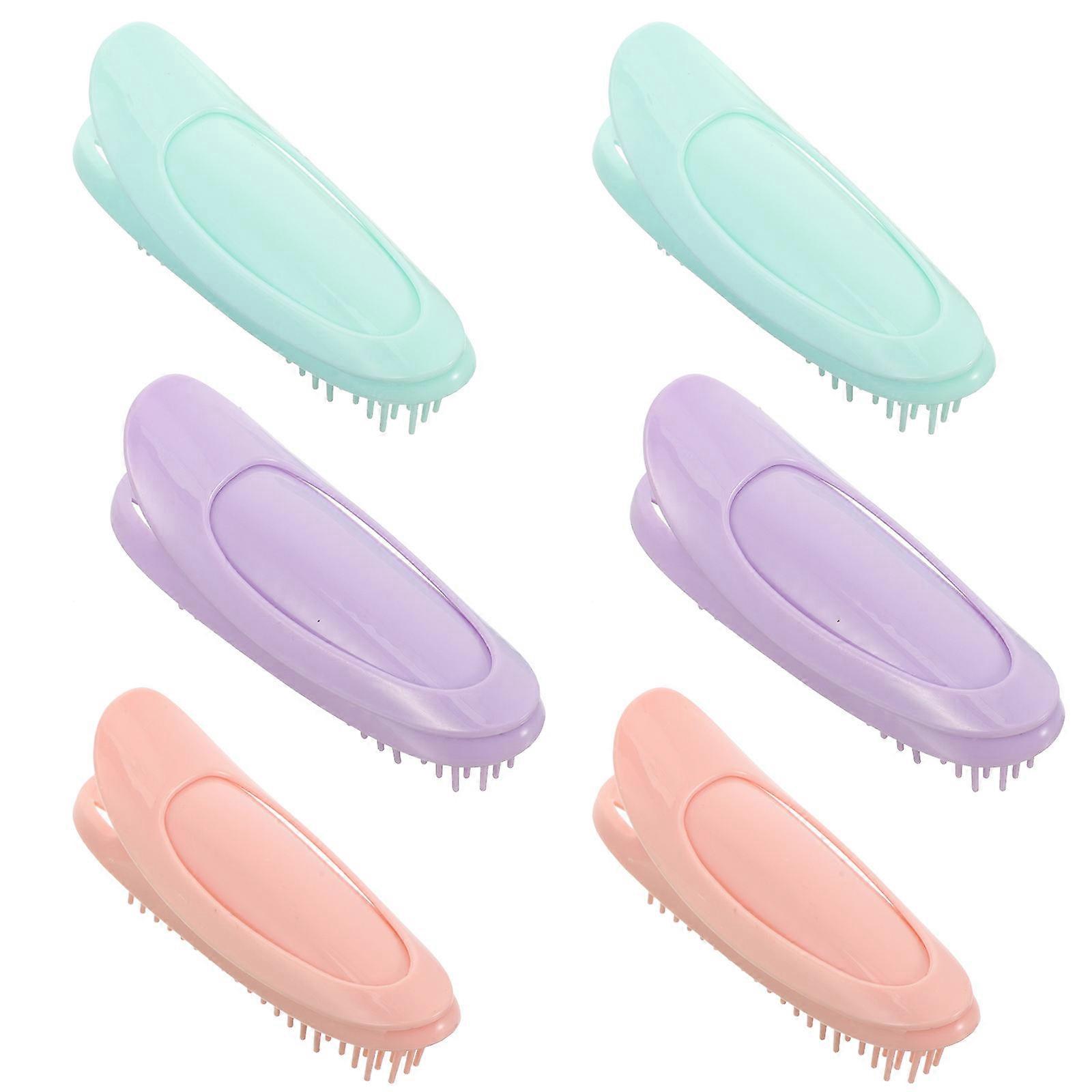 2PCS Volumizing Hair Root Clips Lightweight Curler Clips for All Hair Types No Crease Hair Styling Tool for Bangs and Root Volume Durable and Material