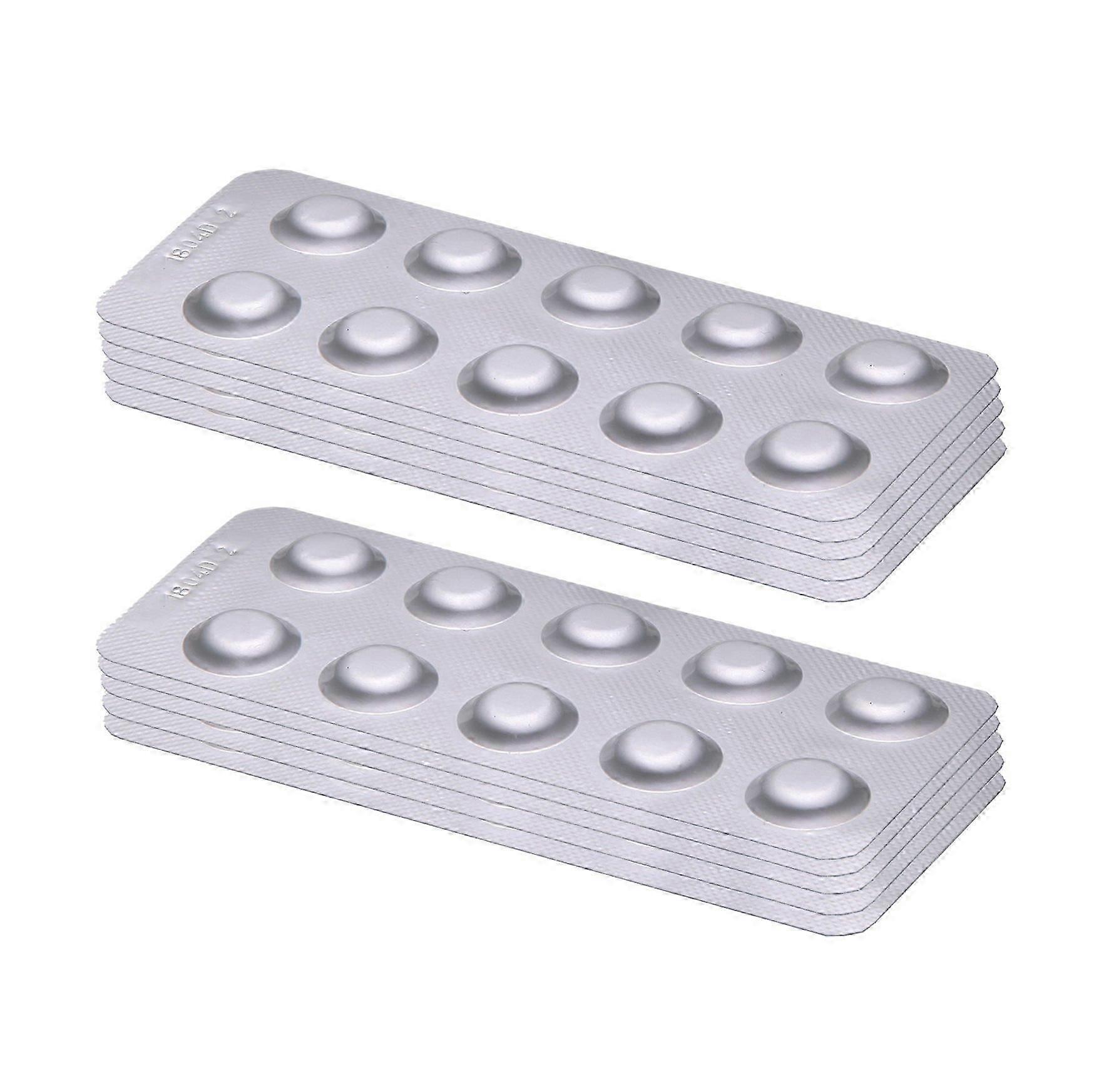 Water analysis test tablets chlorine/pH value, 100 pieces