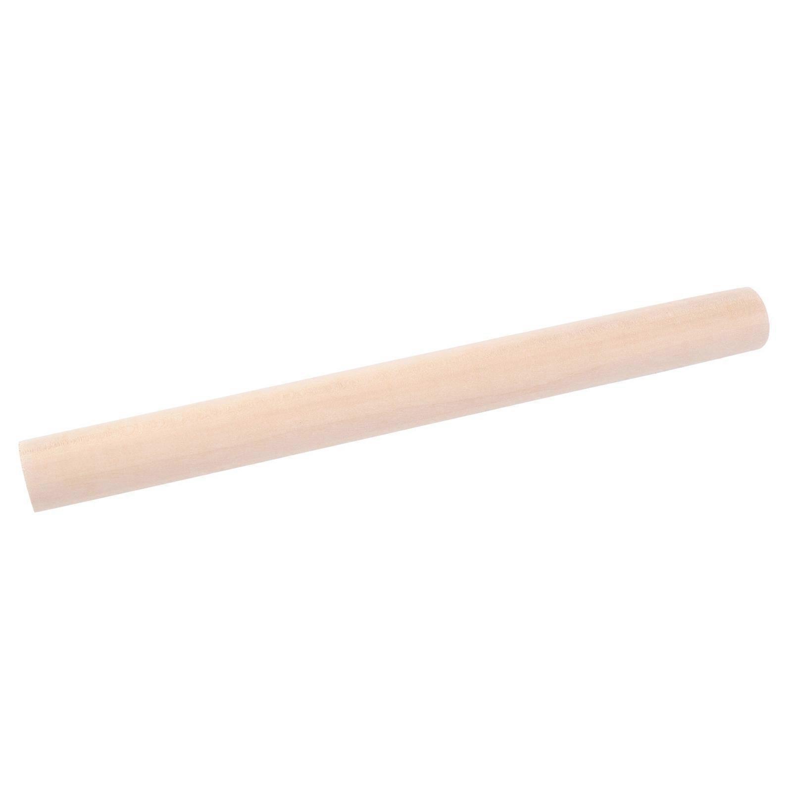 Dumpling Skin Maker Rolling Pin for Making Dumplings from Natural Timber Beige 28CM