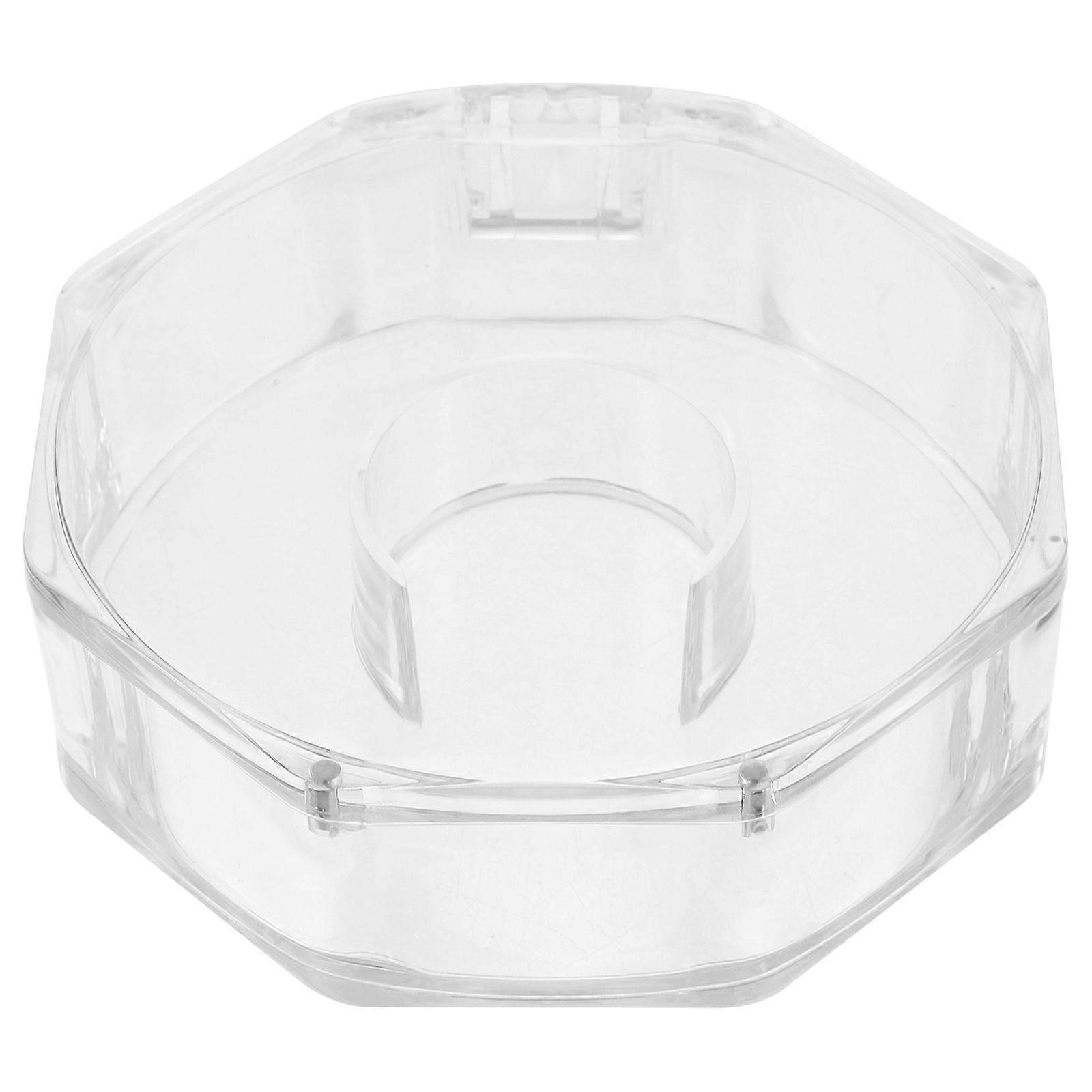 Transparent Beaded Bracelet Storage Box Clamshell-type Bangle Case Jewelry Bracelet Display Box