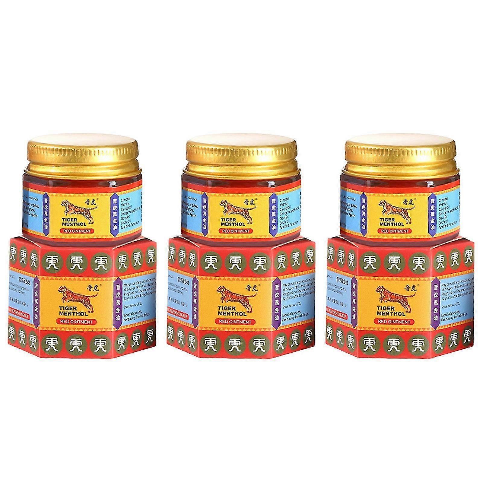 Tiger-Balm משחה להקלה על כאבים בעוצמה מוגברת משחה להקלה על כאבי שרירים מפרקים מהירים לכתף