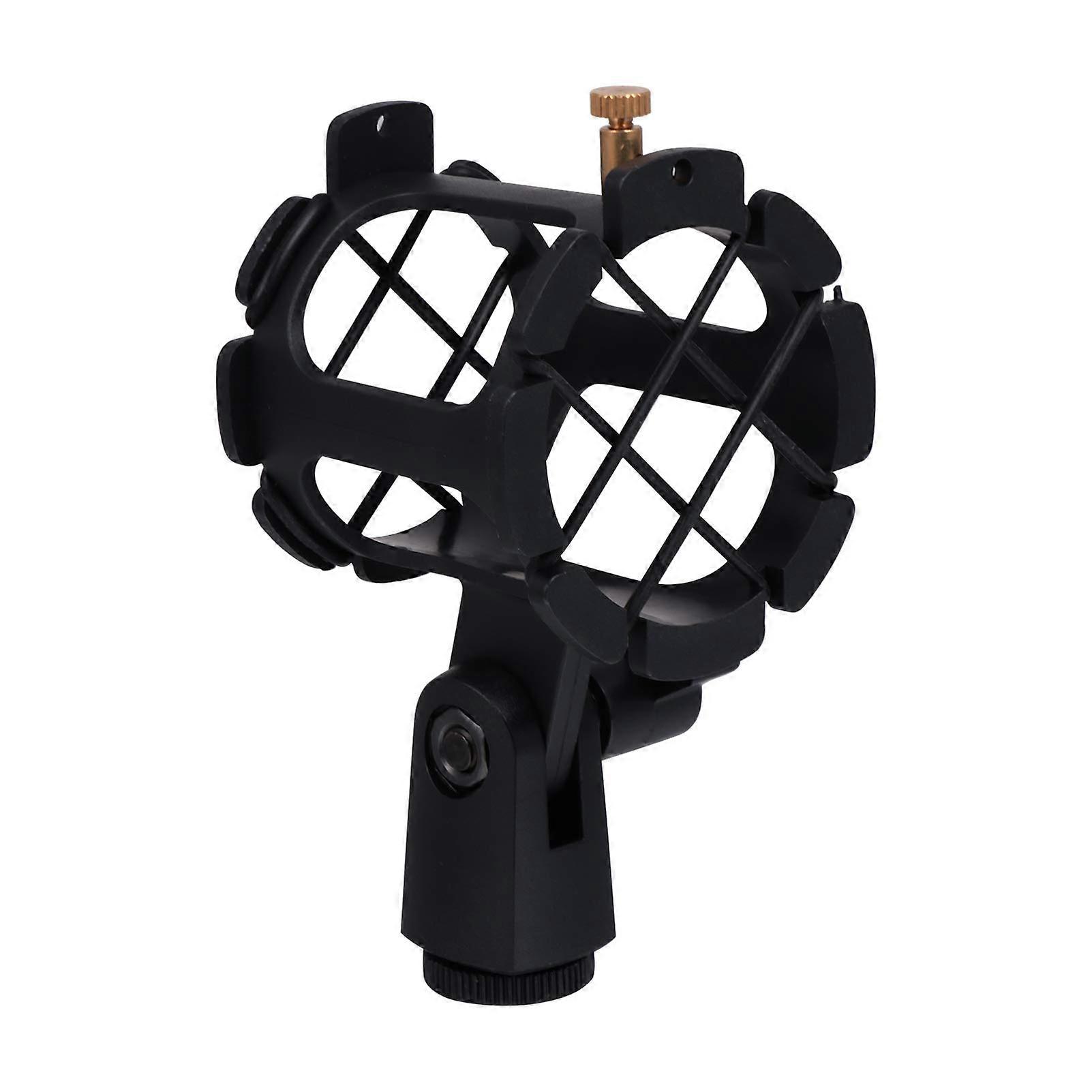 Microphone Clip Mount For Condenser Microphone, Shock Suspension Clip, Noise Isolation For Studio Recording