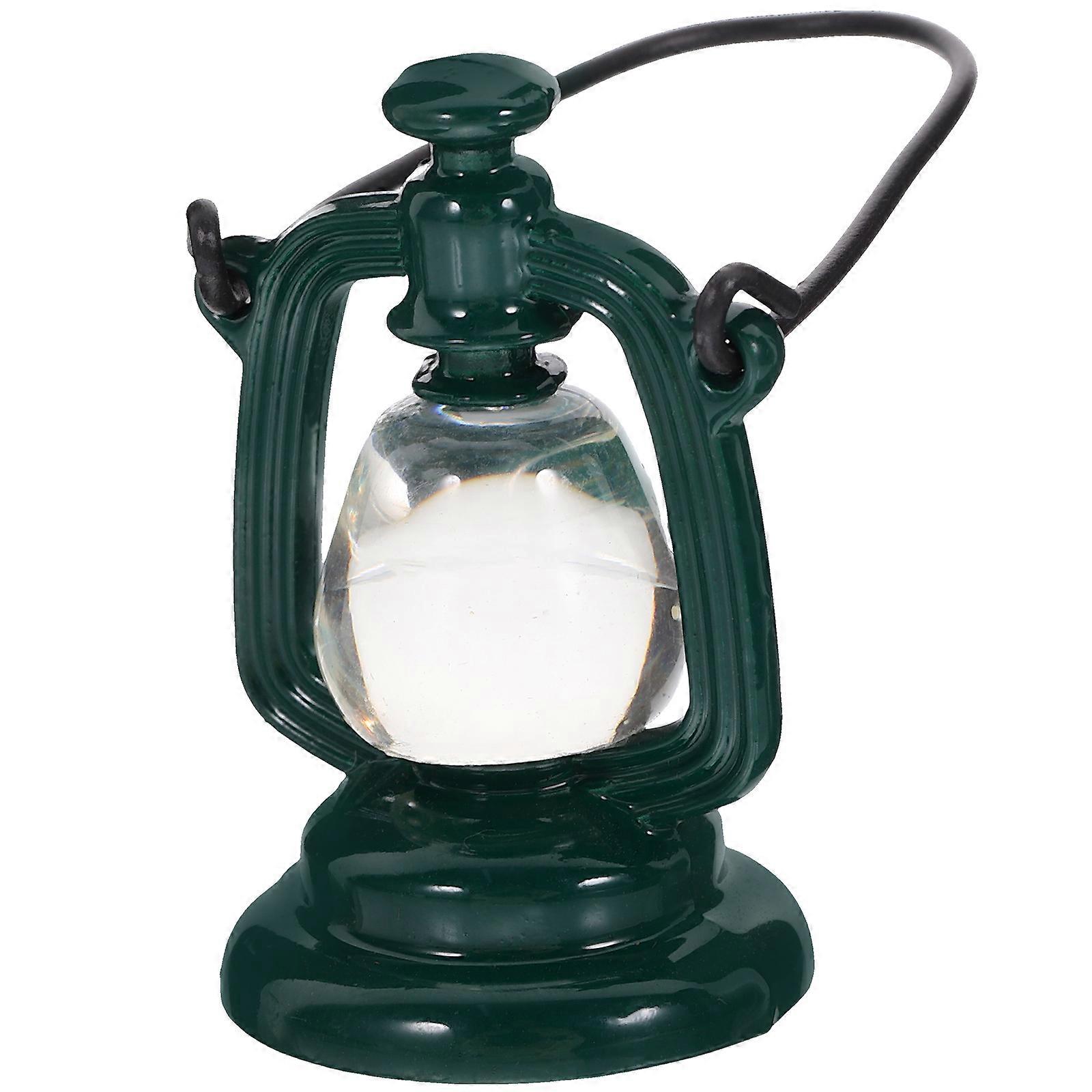 Doll House Miniature Kerosene Lamp Craft 1 Set Kerosene Light Decor