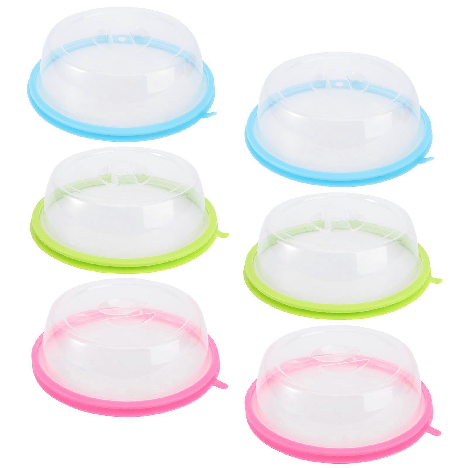 Assorted Color Food Cover Made of for Kitchen Use Perfect for BBQ and Picnics 6 Pieces