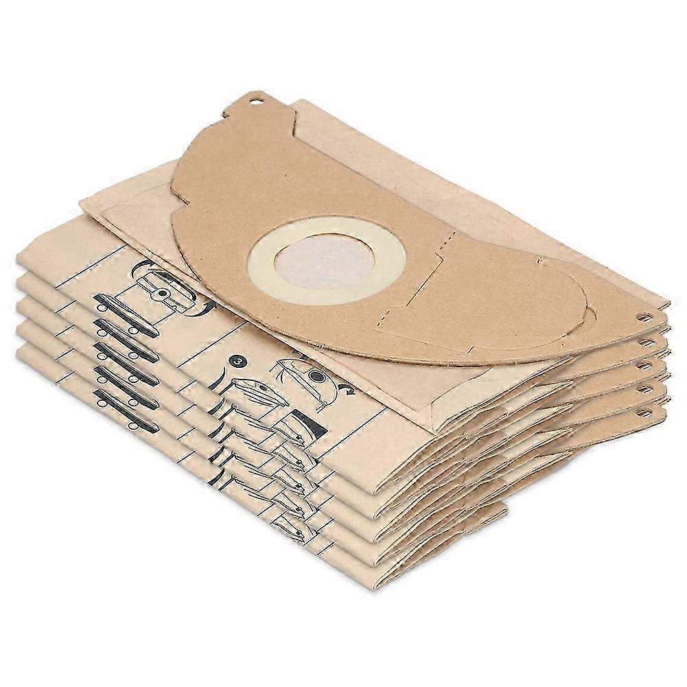 10 db csomagos porzsák kompatibilis a Karcher WD2, MV2 készülékkel, helyettesíti a Karcher 6.904-322.0 szabványt