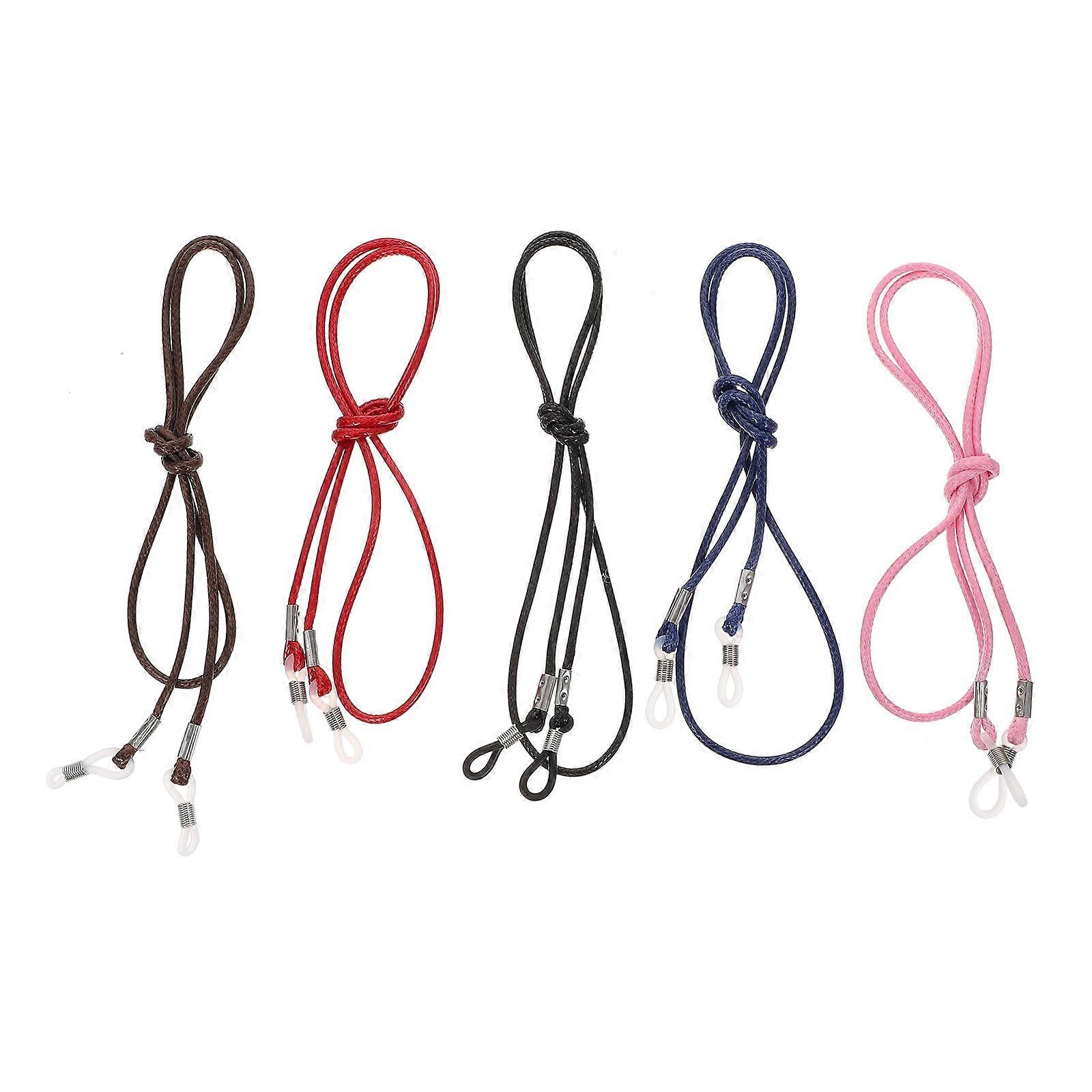 Unisex Glasses Straps Practical Durable Eyewear Fixing Accessories 5Pcs