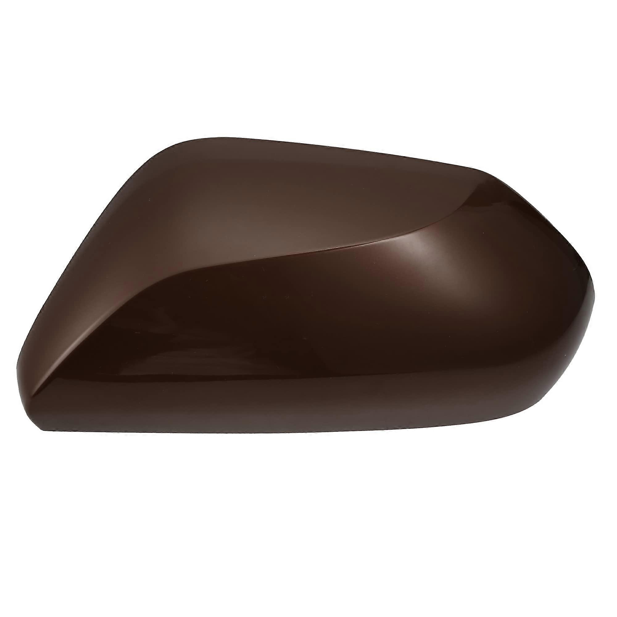 Left Side Mirror Cover for Toyota 87945-06130-A0 Brown ABS Compatible with Various Models