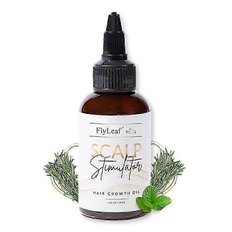 頭皮刺激剤、育毛剤、ヘアグロースオイル、ヘアグロース用のミントオイルとローズマリーオイルのコールドプレスオイル、グレープシードオイル、オーガニックナチュラルリーブインヘアオイル、すべて