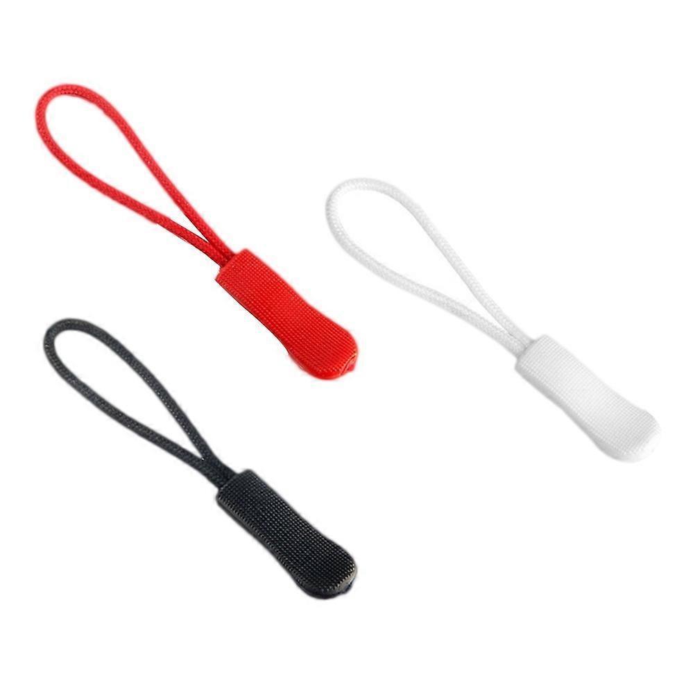 Plastic Zipper Pullers For Travel Bag Suitcase Tent Backpack Jacket Assorted Color Non-slip 80Pcs
