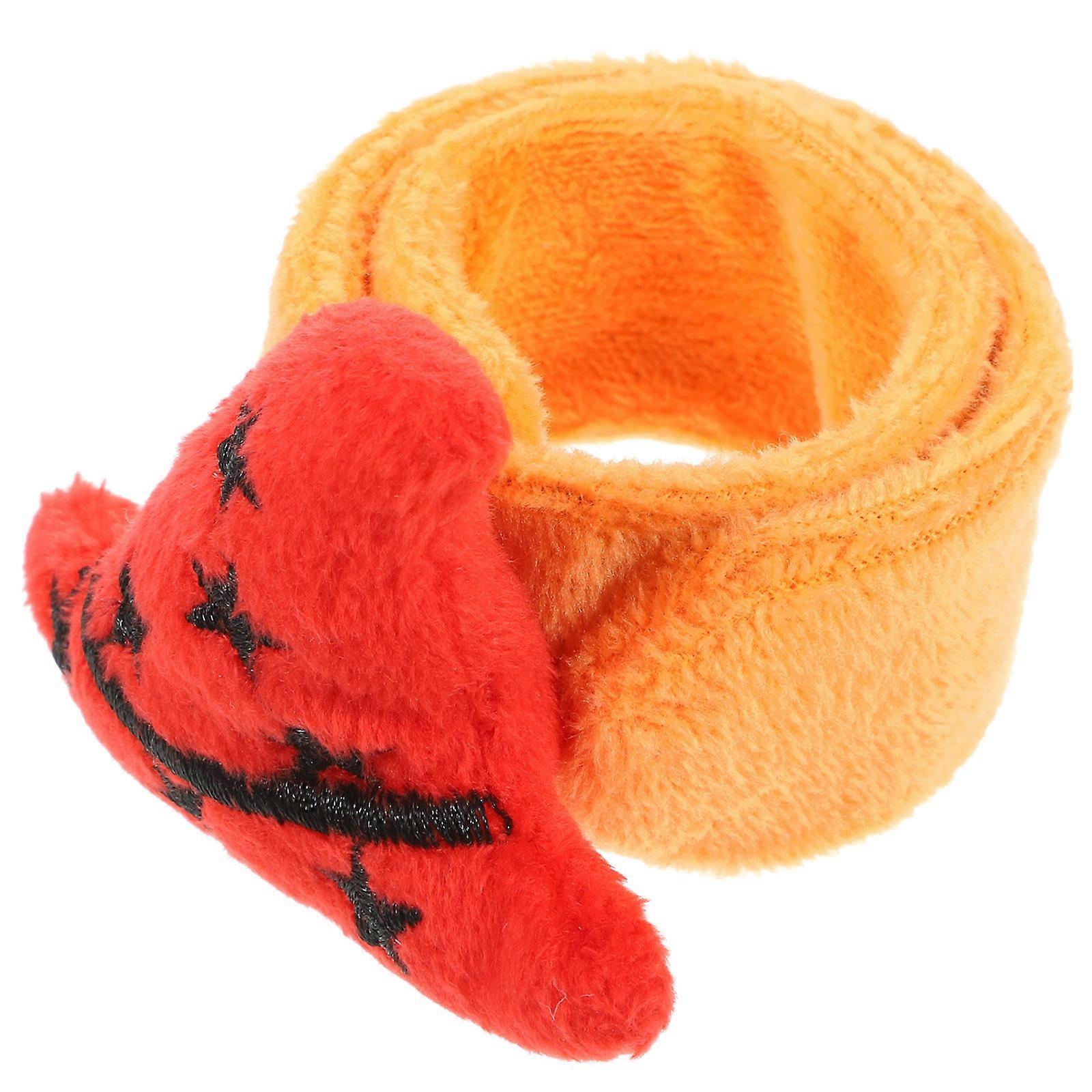 Halloween Slap Bracelet with Witch Hat Design – Comfortable, Compact Wristband for Parties, Carnivals, and Party Bag Fillers – Fun Accessory for All