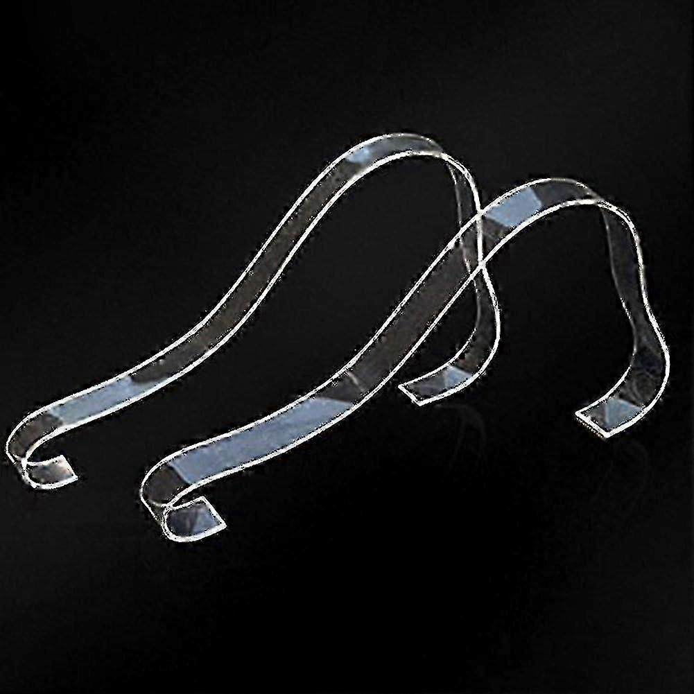 Clear Acrylic Shoe Stands 20 Pack Display Supports for Sandals and Shoes in Retail Settings