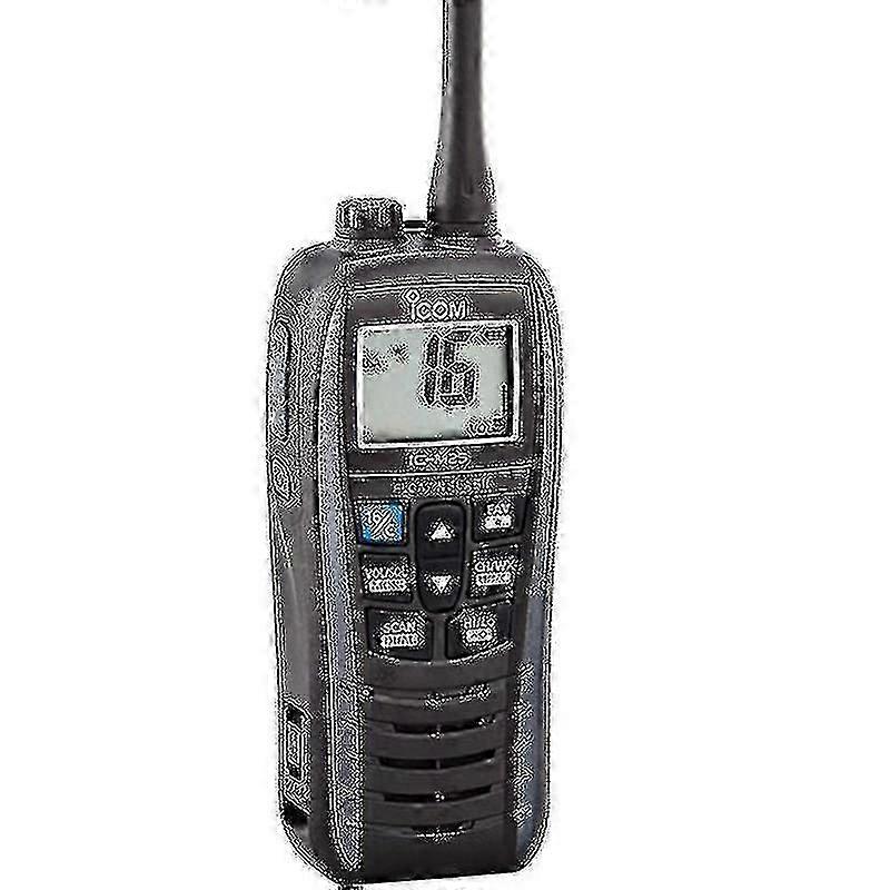 IC-M25 Marine VHF Radio - Metallic Gray, Lightweight, Floating & Handheld