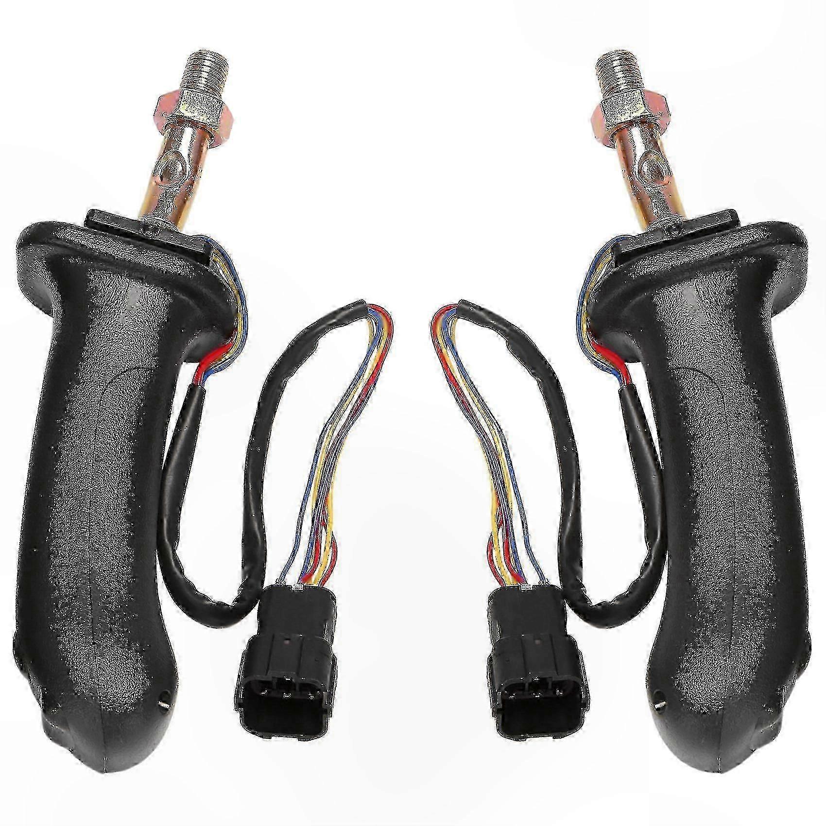 Excavator Joystick Handle Set with 3 Buttons for Heavy Machinery Parts