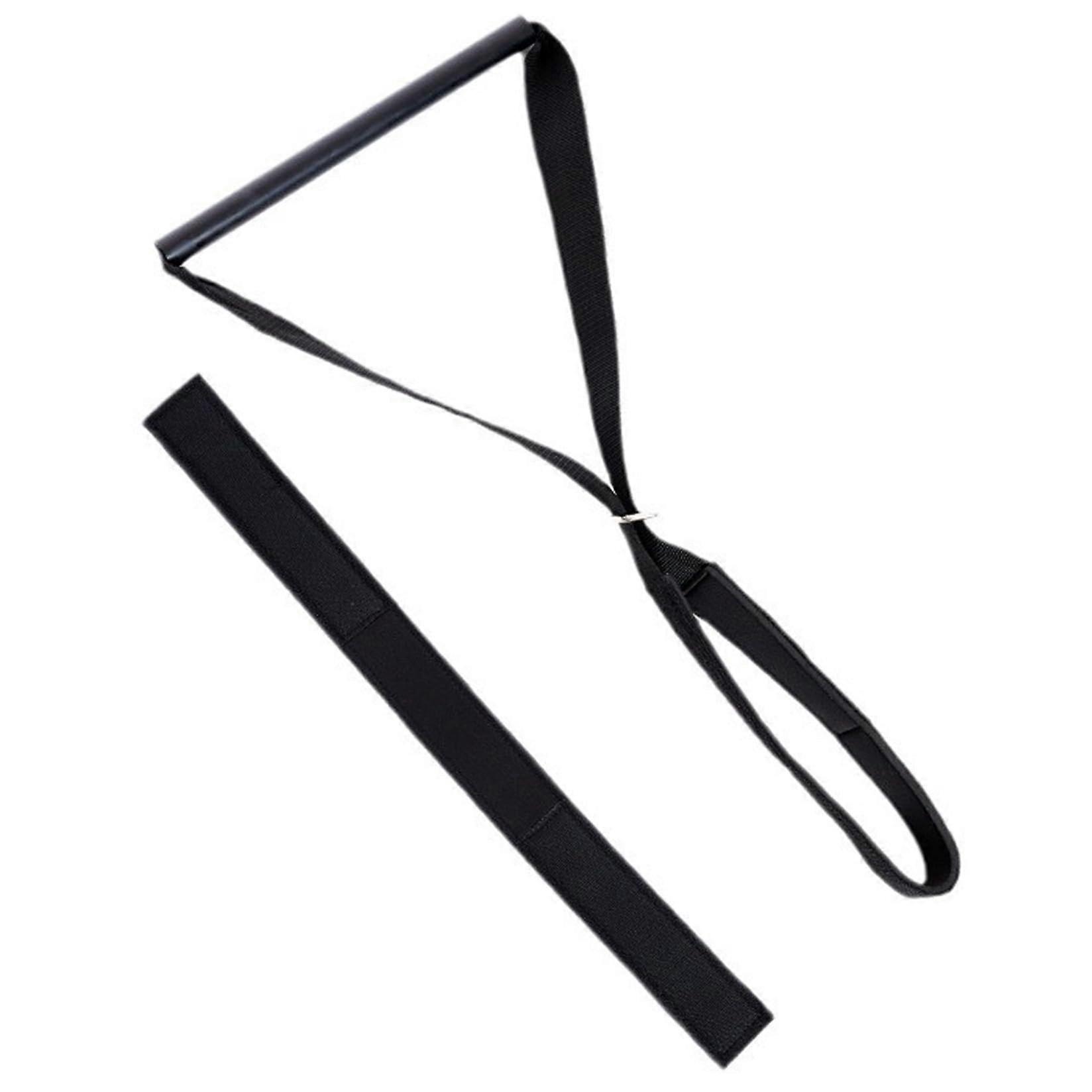 Neck Stretcher Y-Shaped Ergonomic Breathable Elastic Neck Decompression Device With Chin Belt For Home Use