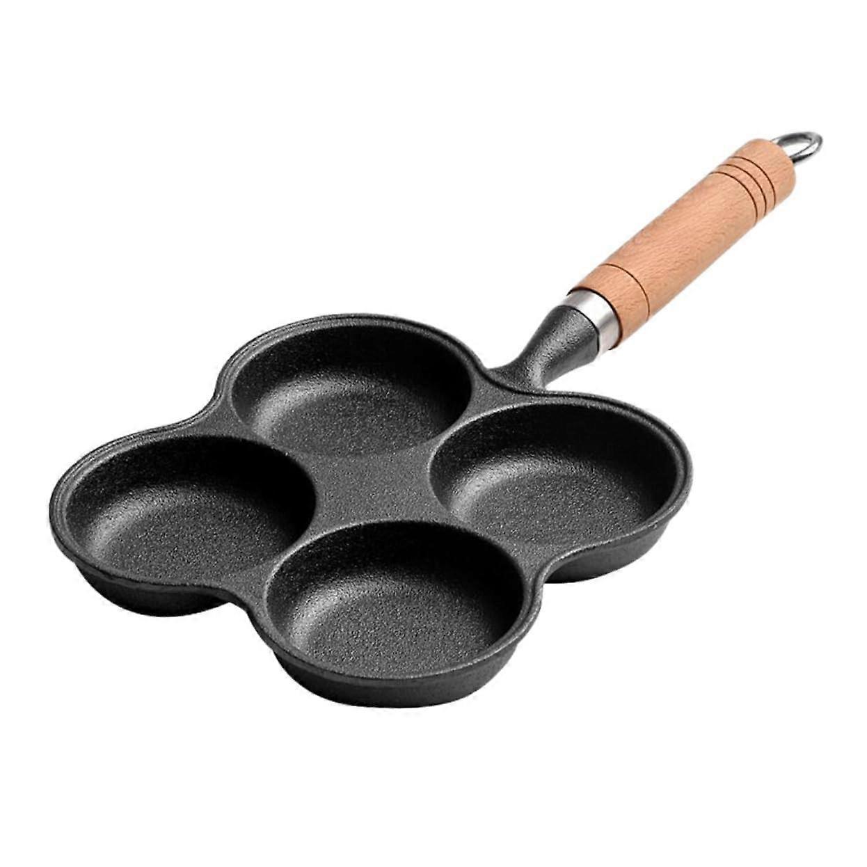 1Pc Non Stick Egg Frying Pan Versatile Omelette Pancake Pot for Fried Eggs Steaks Breakfast Smooth Edges Even Heating