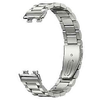 Urrem kompatibel til Honor Band 9 Titanium Alloy 3-perle håndledsrem