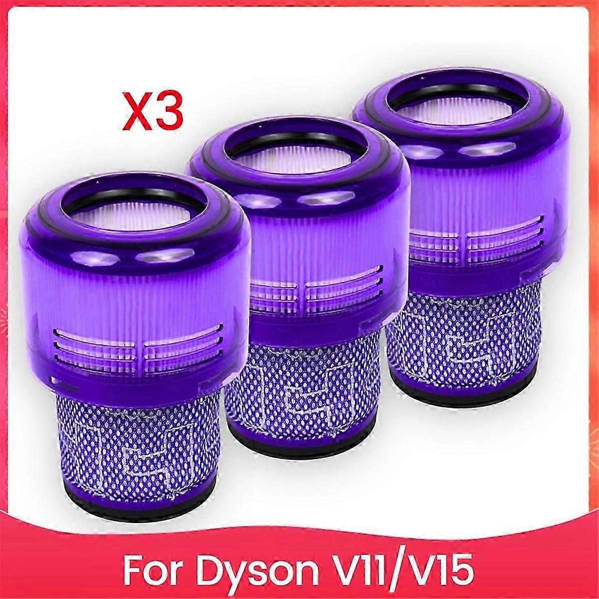 Hepa-filter för Dyson V11/V15 dammsugare tvättbart filter reservdelar