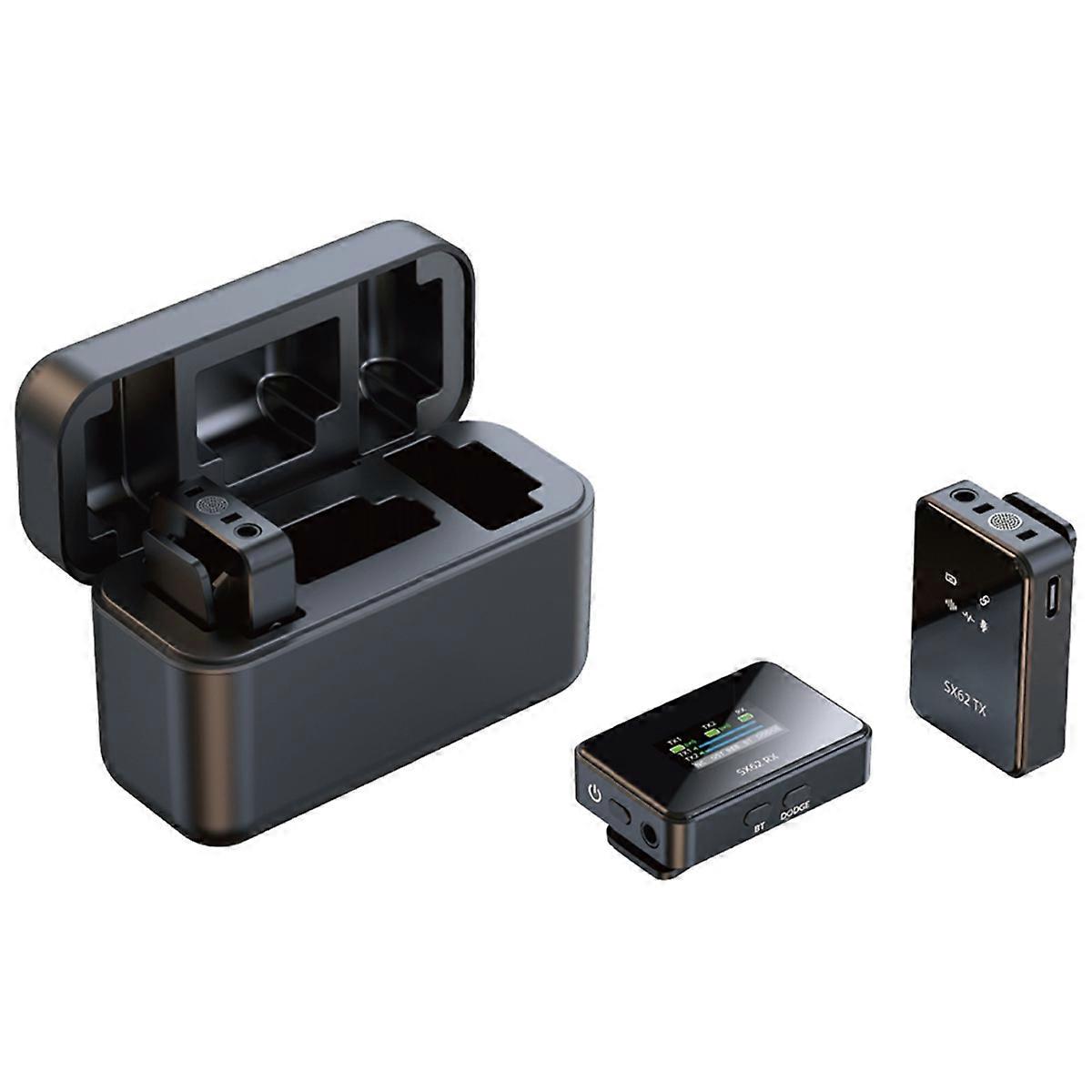 SX62 Wireless Lavalier Microphone Stable Transmission