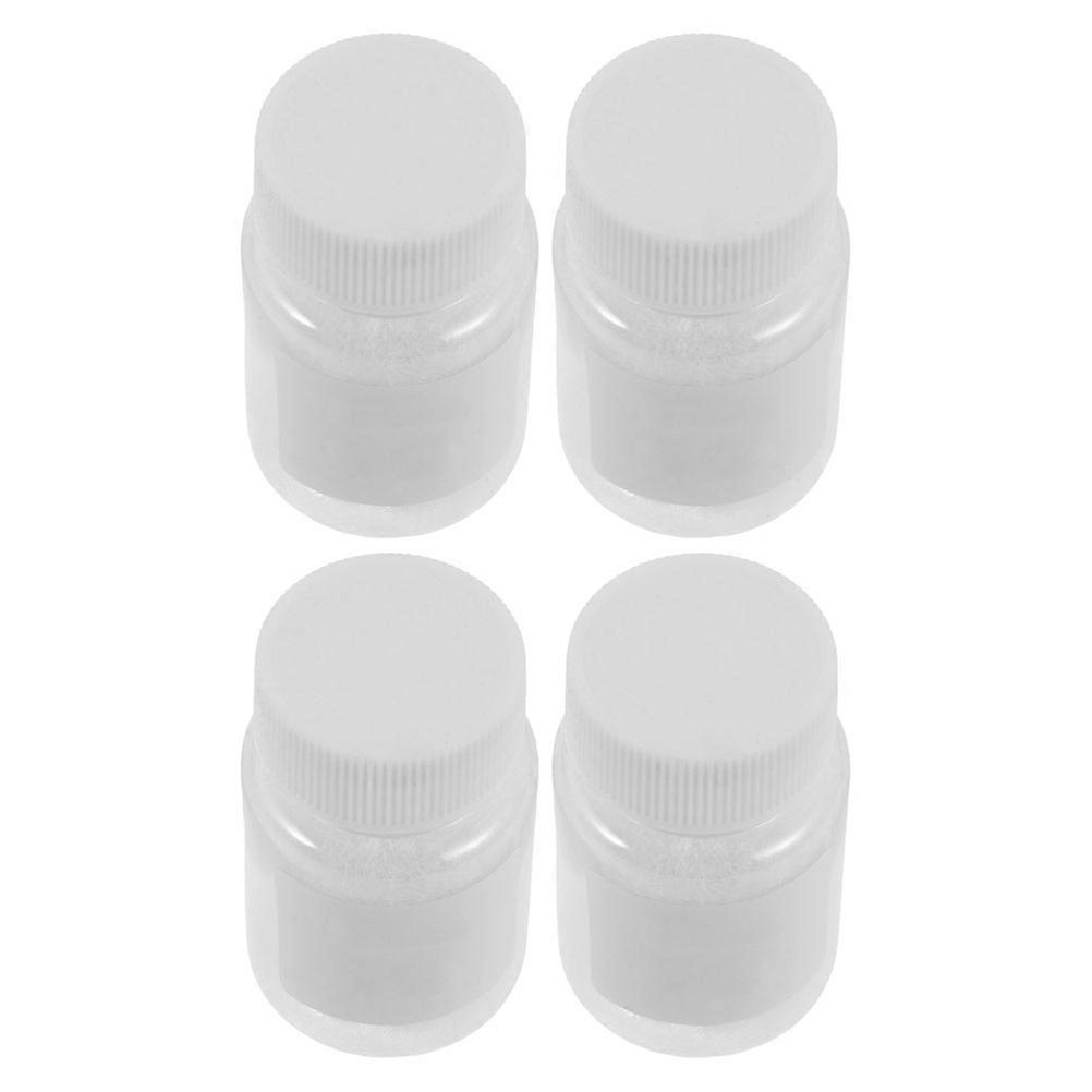 Carded Polyester Fiberfill for Pillows White High Resilience Fiber Material for Diy Enthusiasts 4Pcs