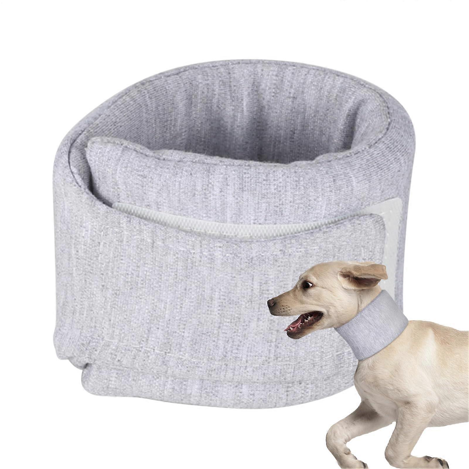 Dog Anti Lick and Bite Recovery Collar Cone for Puppy Wound Protection, Veterinary and Home Use