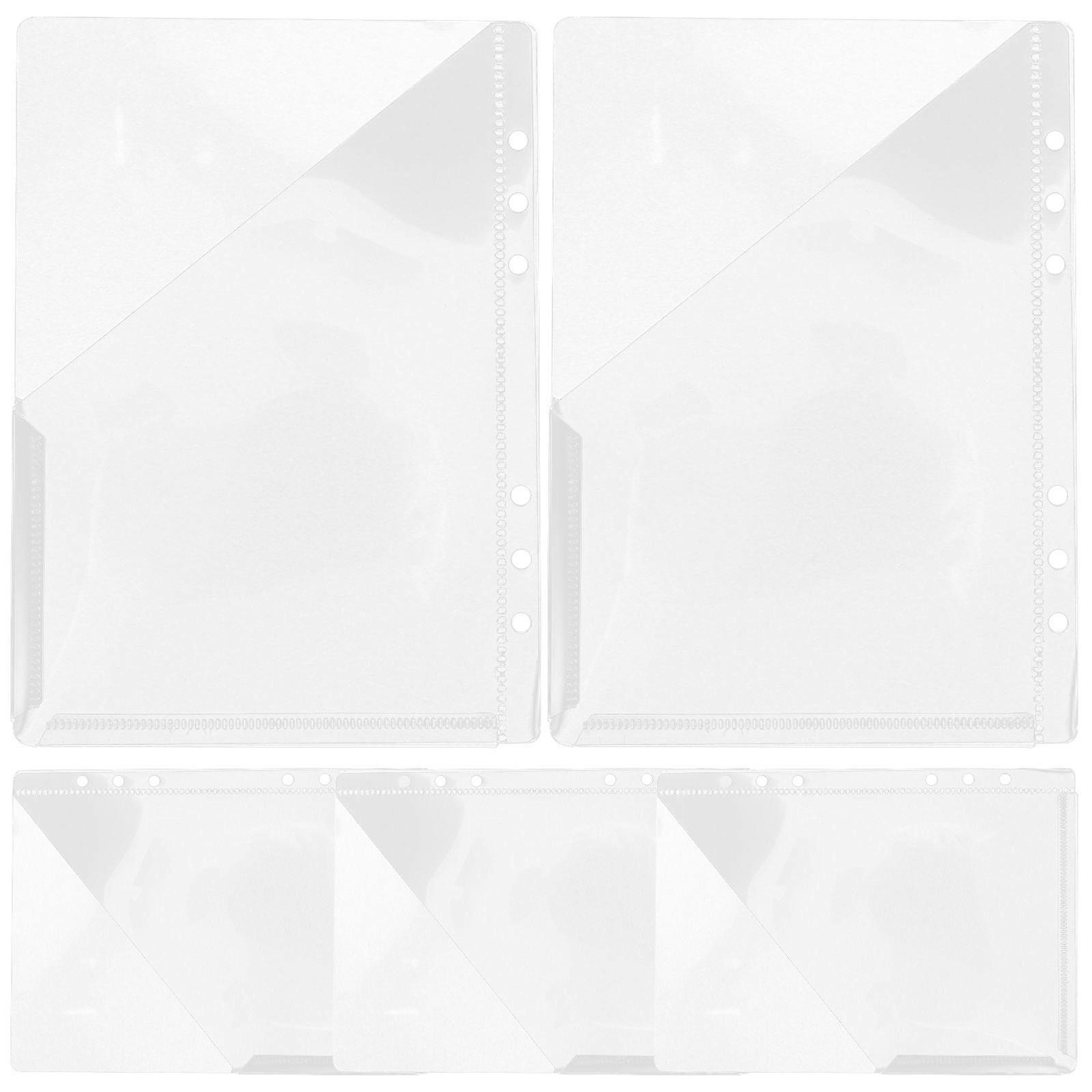 5Pcs Multifunctional Document Folders Wear-Resistant File Pockets Practical File Protectors