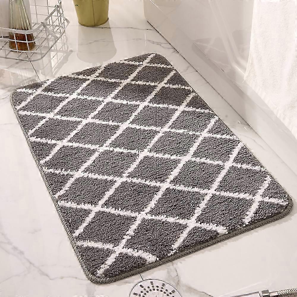 1pc Non-Slip Bath Mat, Absorbent Bathroom Mat(45x65cm)