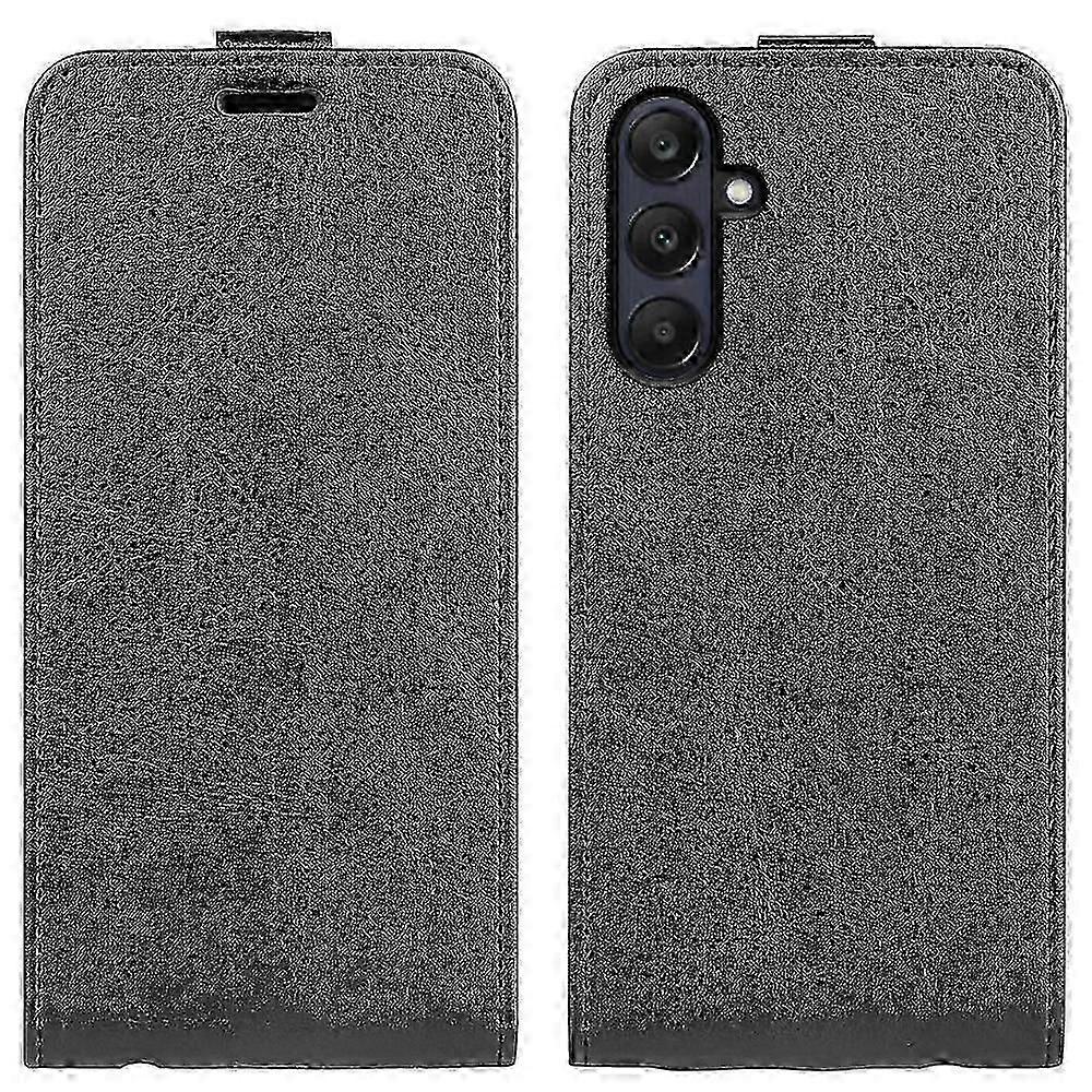 Vertical Leather Case for R64 Smartphone with Textured Flip Design