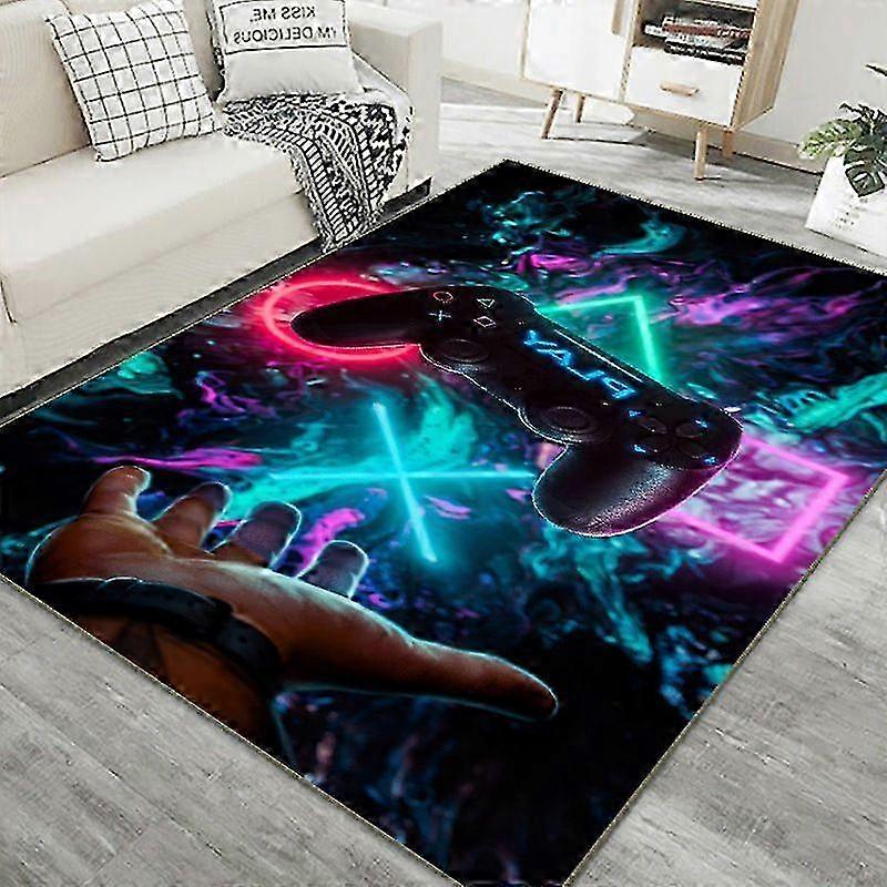 Game Console Handle Carpet 3d Cartoon E-sports Room Rugs