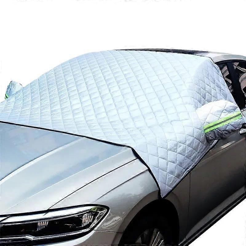Car Windshield Cover Snow and Sun Shield Waterproof Folding Sunshade for Front Windshield Universal Fit