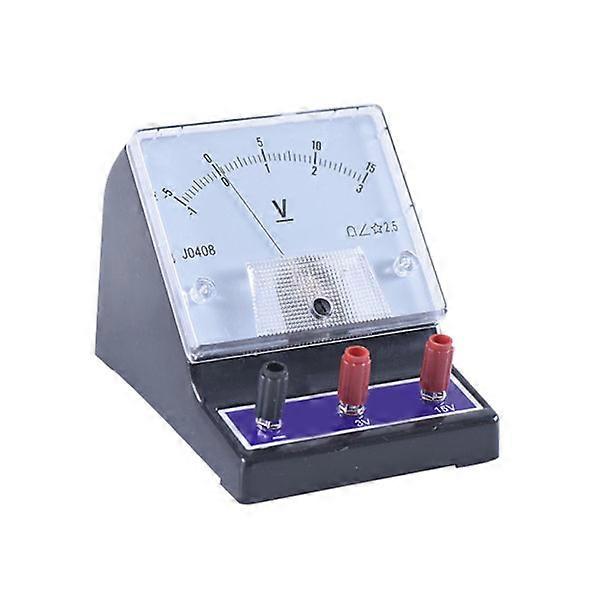 Analog DC Voltage Meter Panel Voltmeter Electricity Teaching Experiment Tool