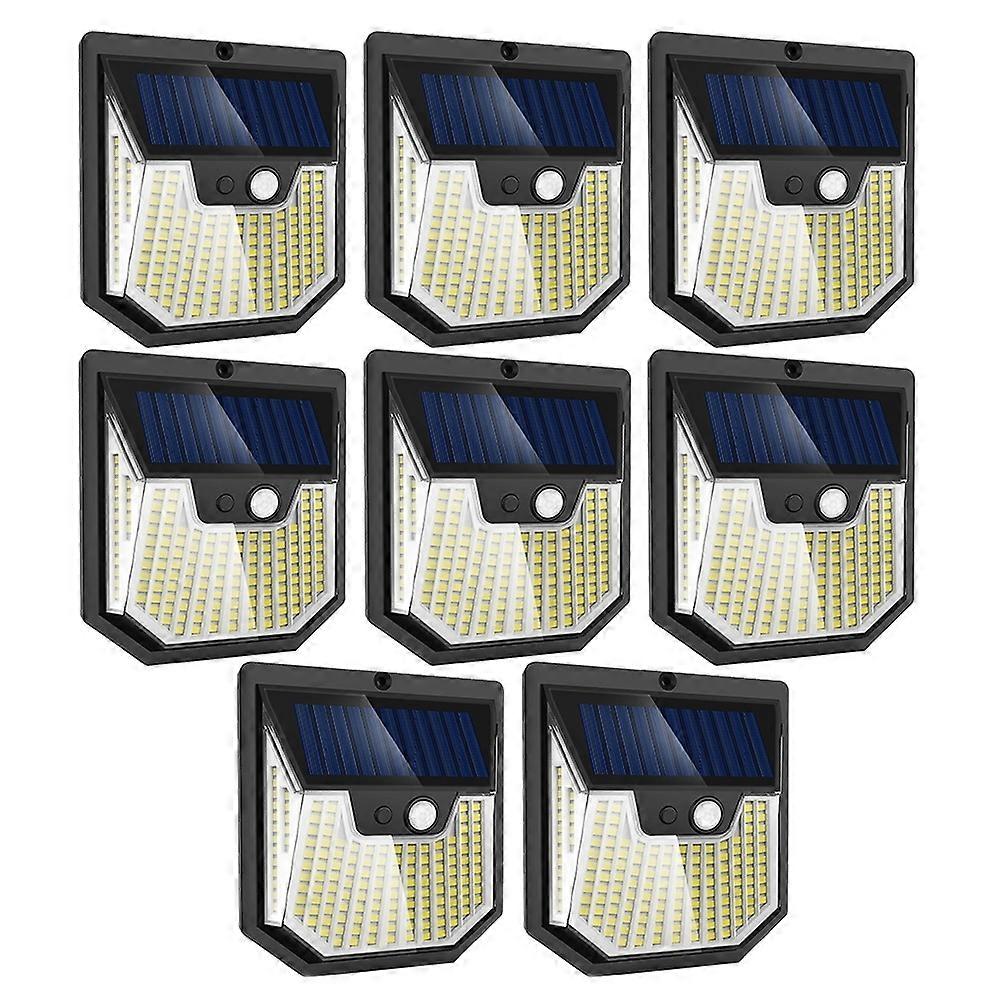 XY0159 Solar Human Body Sensor Wall Light 8pcs
