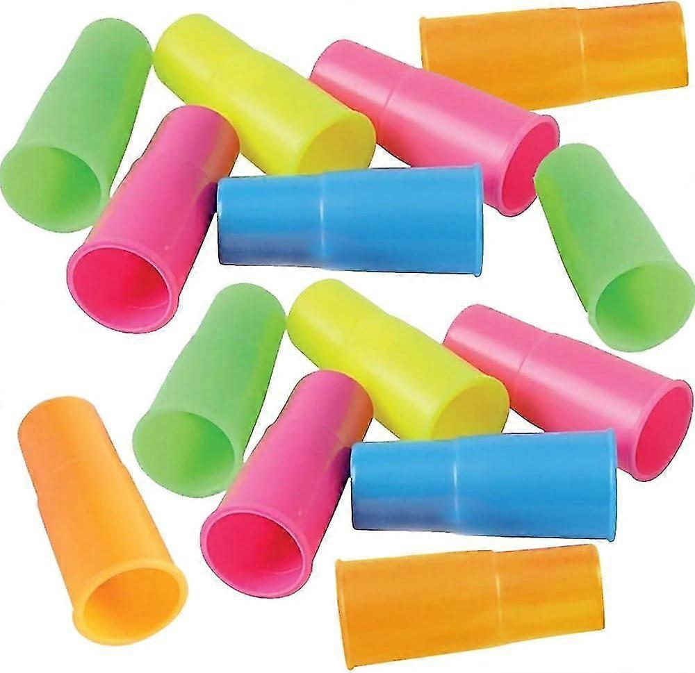 Sirenefluitjes voor kinderen, 12 stuks, diverse felle kleuren
