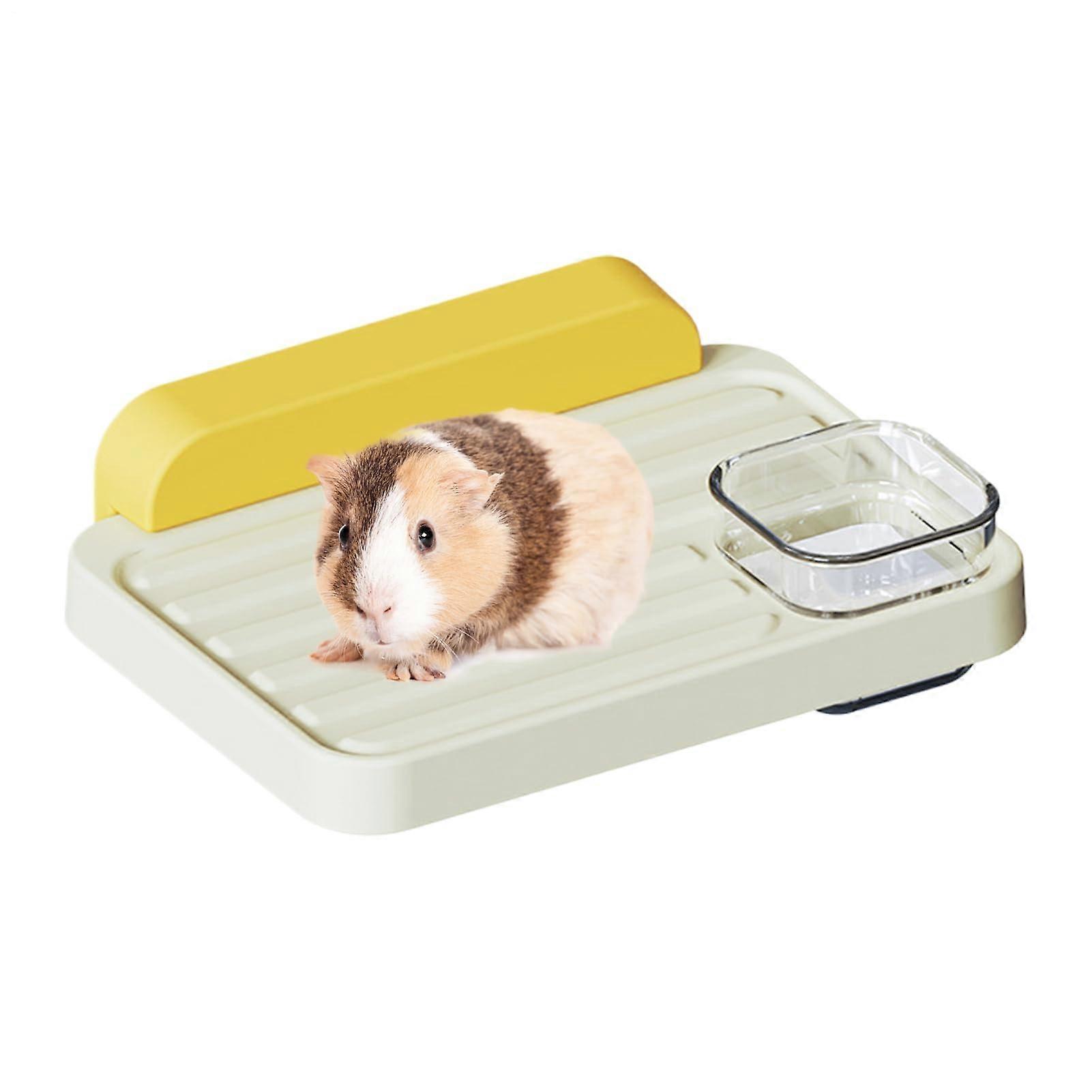 Flat Bird Barch For Birds Paw Grinding Playground Cage Accessories For Cockatiel And Conure, Chinchilla And Hamster