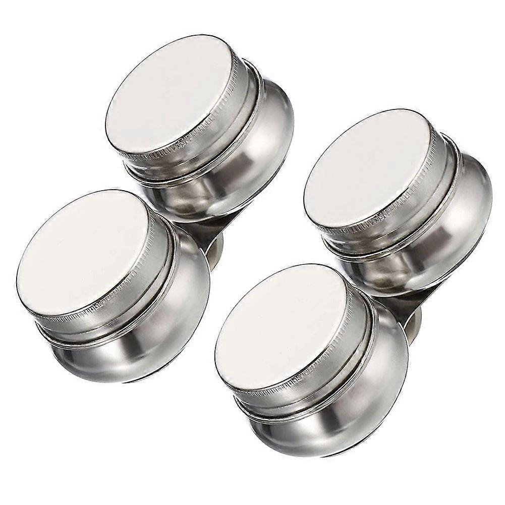 Palette Cups, 2 Pack Paint Pot Container Cup with Lid and Clip Double Dippers Stainless Steel for O