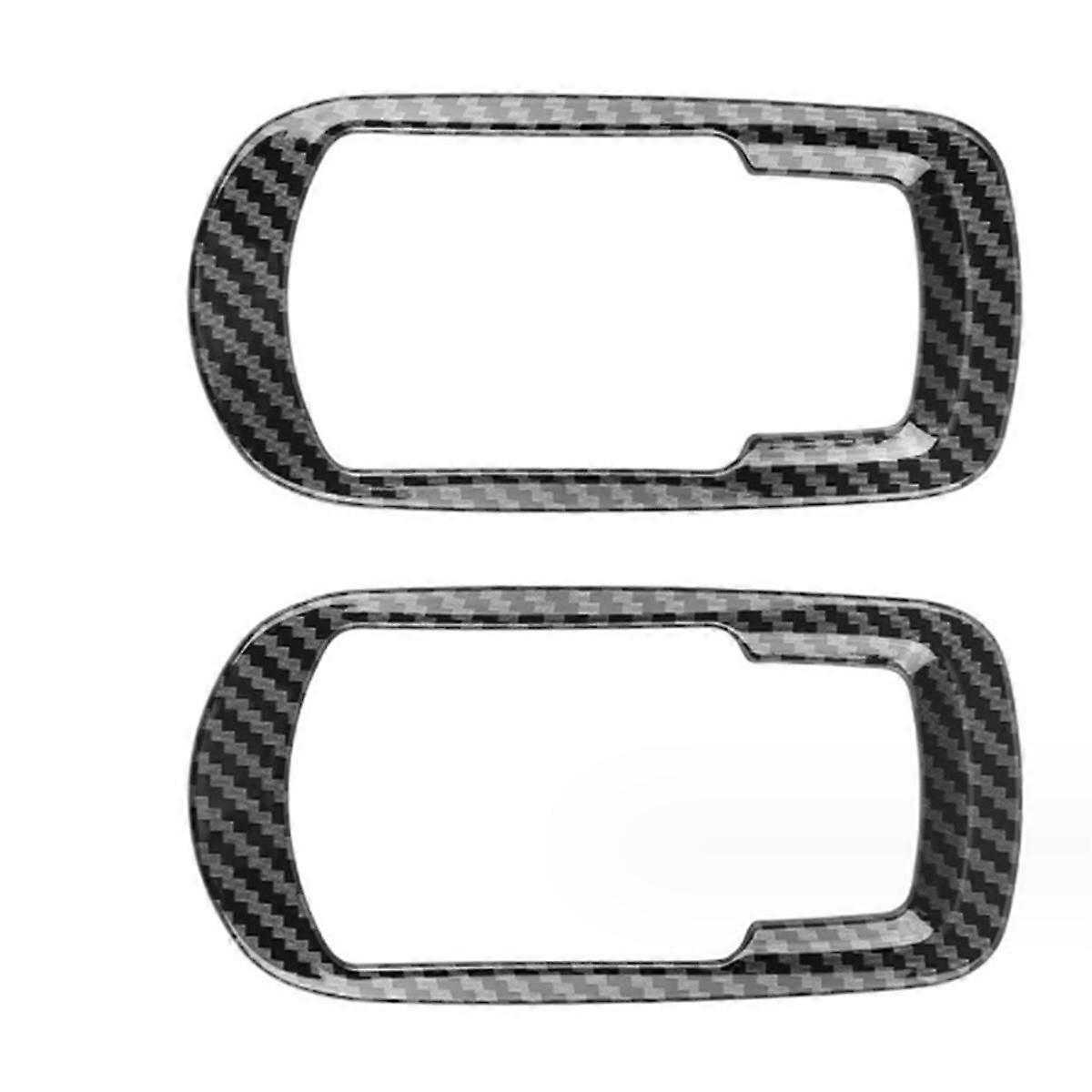 For -50 CX50 2023 US Version Car Rear Trunk Switch Trim Cover Sticker Interior Accessories Carbon F