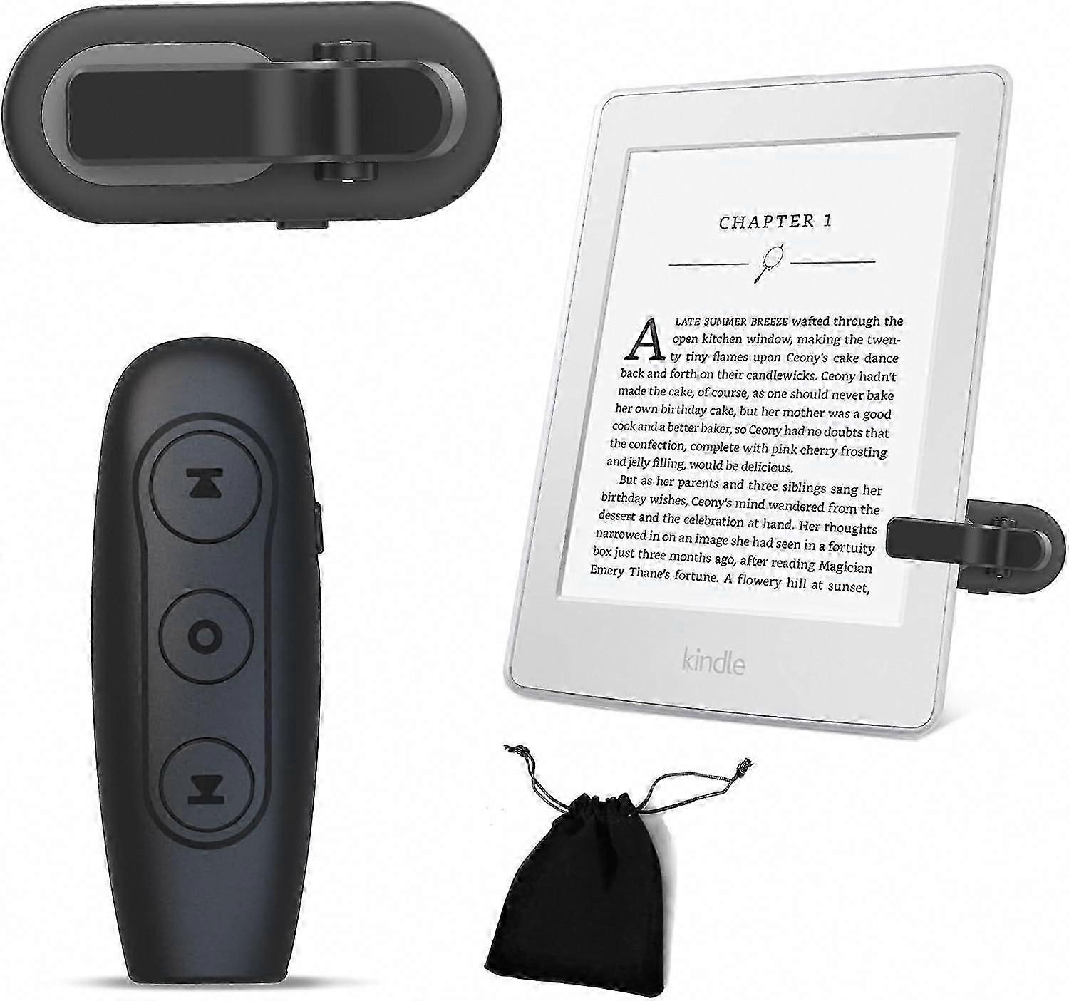 2025 Newest Page Turner for Kindle Paperwhite Oasis Kobo E-Reader, Camera Remote