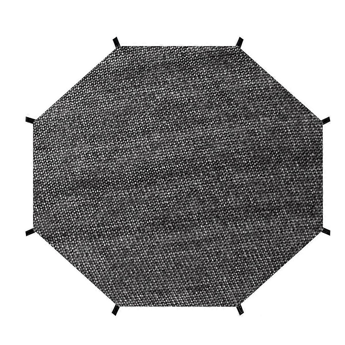 Skuggningsskydd för studsmatta, solskyddsnät för utomhusbruk, 4,5 m, 8 stänger