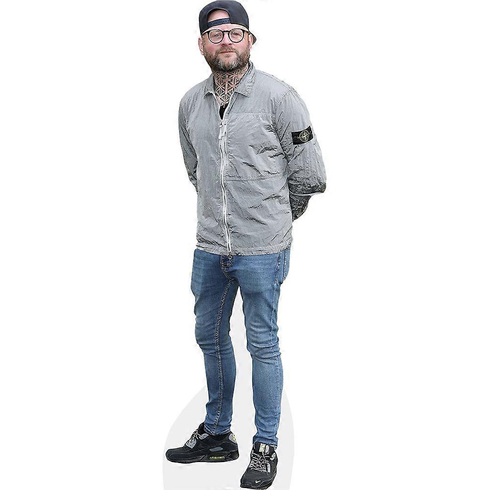 Arron Crascall (Jacket) Cardboard Cutout (lifesize OR mini size). Standee. Stand Up.