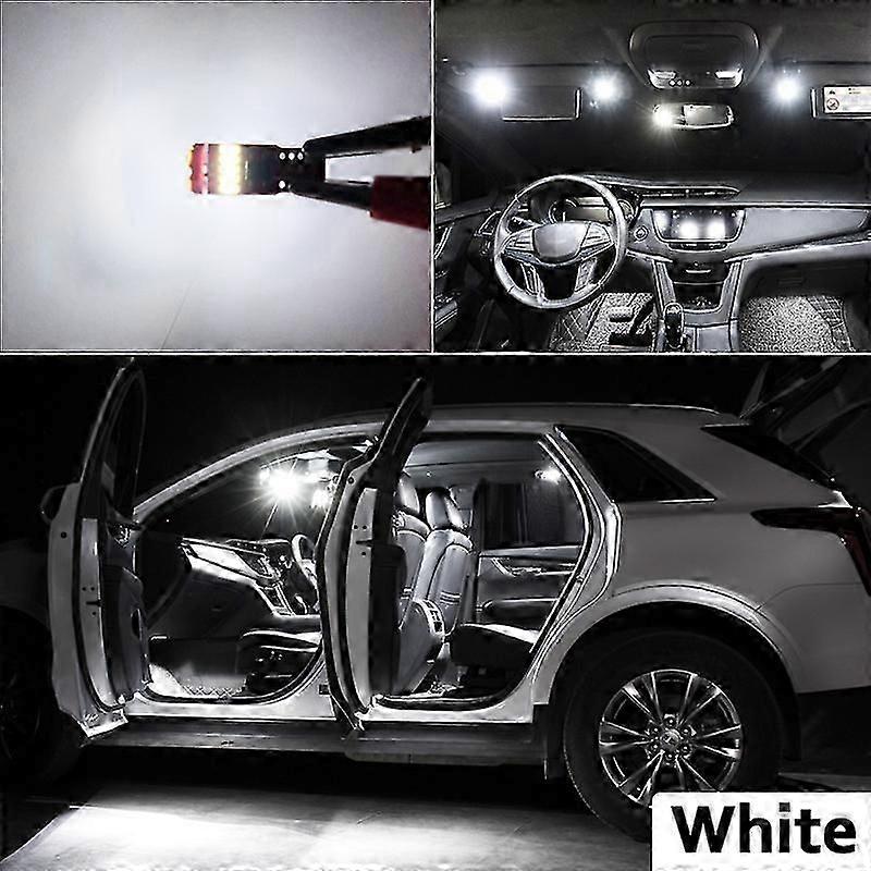 MDNG Canbus LED Interior Dome Map License Plate Light Kit For Nissan Qashqai J10 J11 J12 2007-2019 2024 Car Lamp Accessories
