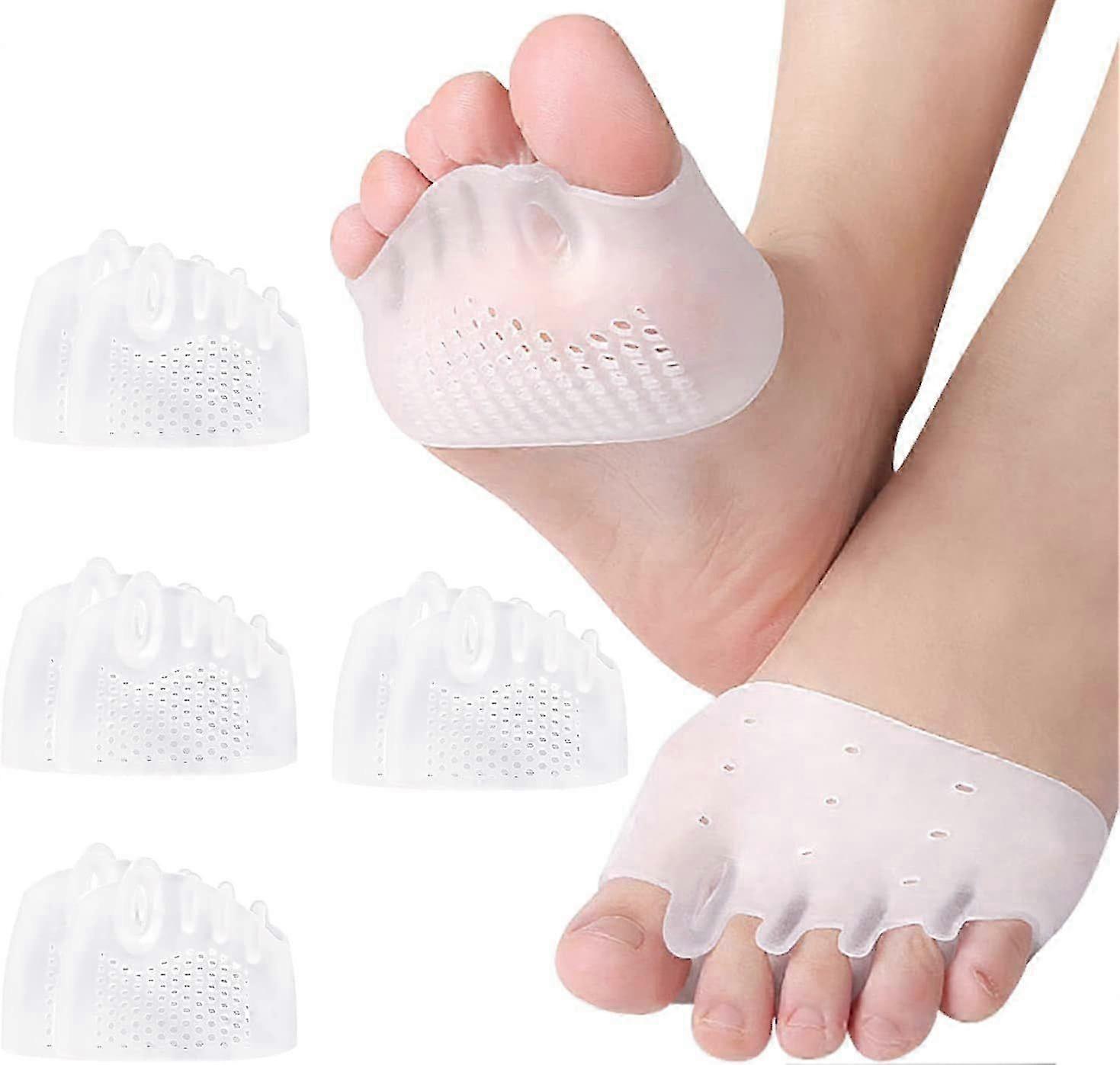 Hallux Valgus Toe Separators. 1 Pair of Bunion Corrector Big Toe Separators with