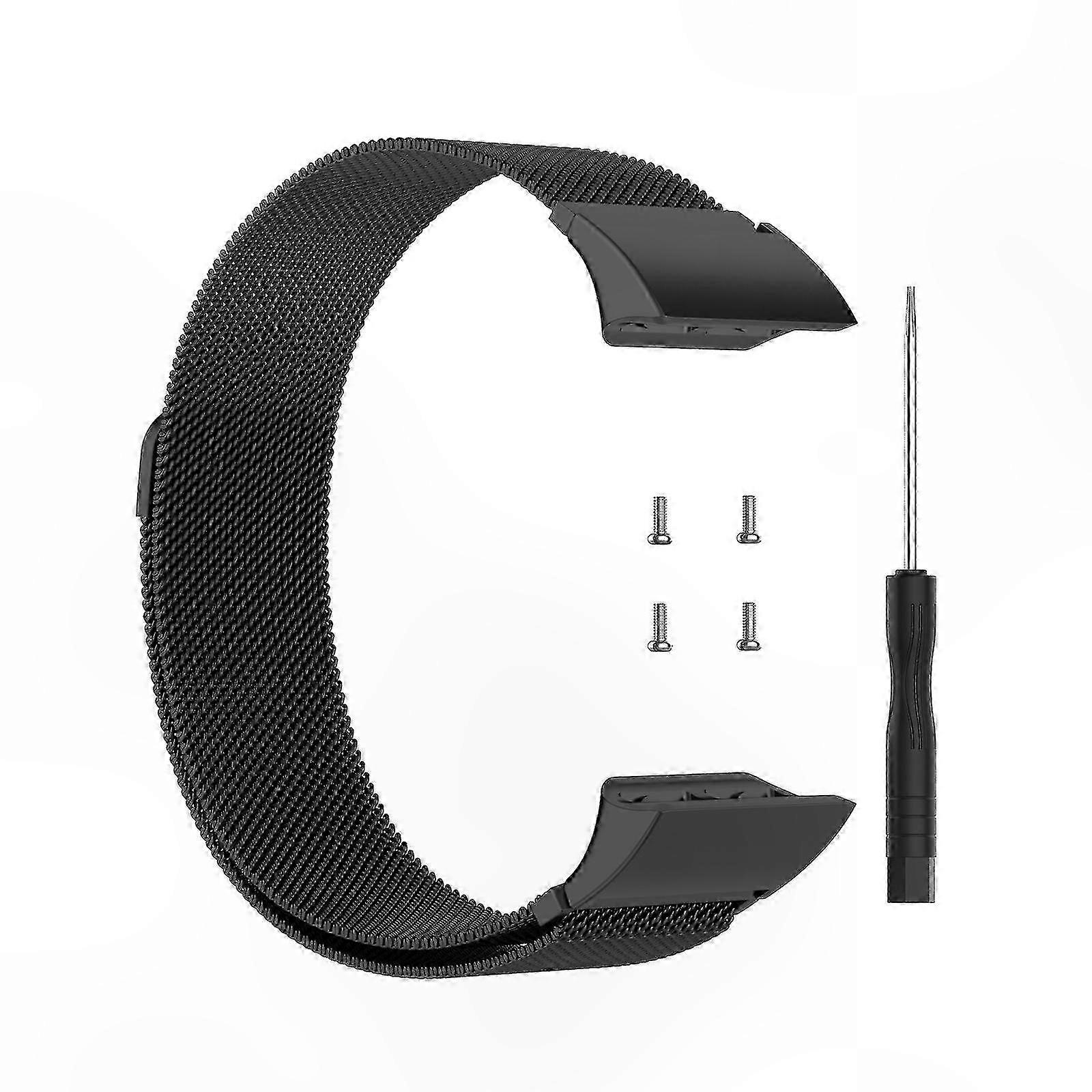 Milanese Loop Watch Band for Fitness Trackers-Compatible with Garmin Forerunner 35/30