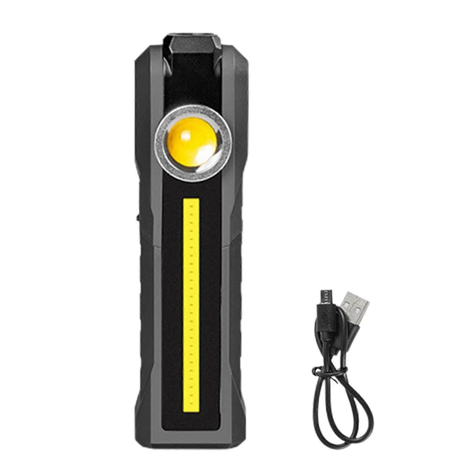 LED Working LIght with Magnet Multifunctional Rechargeable Powerful Flashlight 2025
