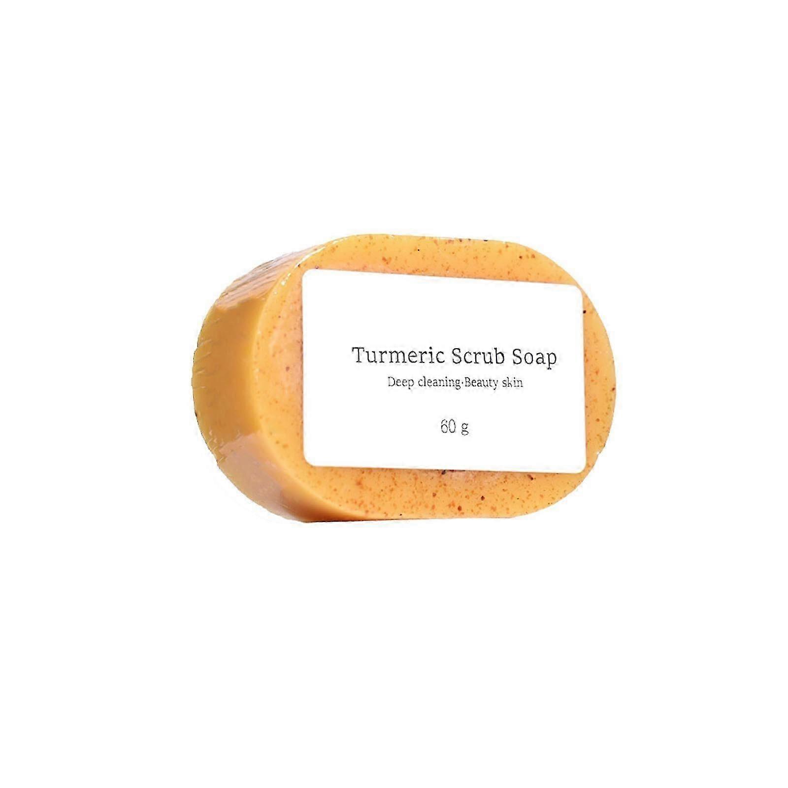 Soap Lemon Turmeric Soap Tablets Cleansing Turmeric Soap Facial And Body Shower Soap Firming Pores And Removing Pigments Hypoallergenic