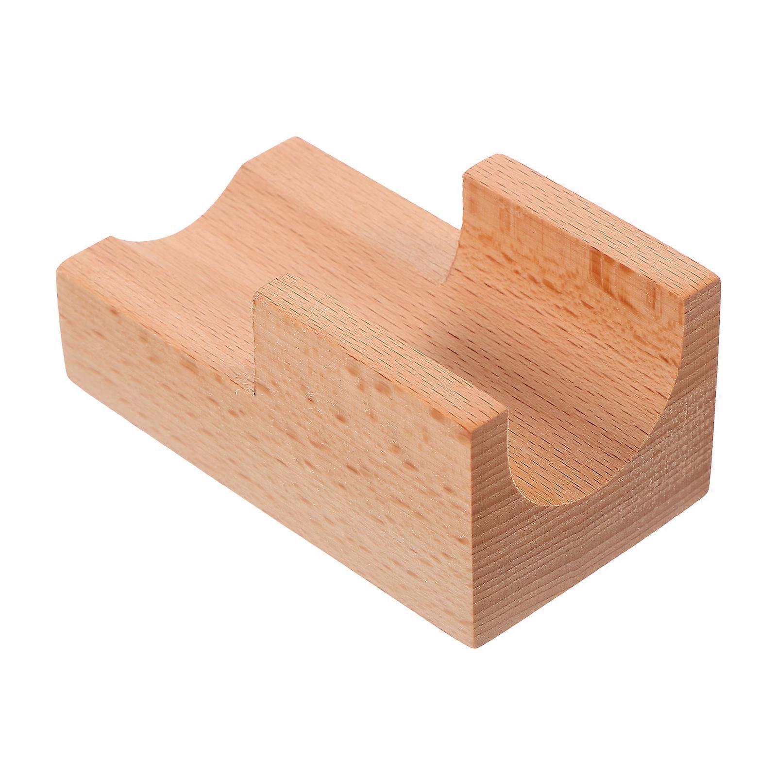 Sushi Roll Holder Wooden Sushi Rack Japanese Style Home Dining Rectangular Food Display 1Pcs