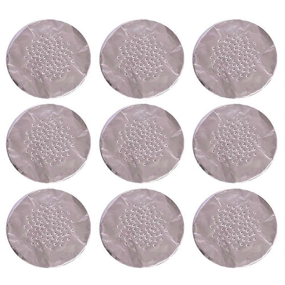Professional Punching Foil Pierced Tinfoil for Use 50Pcs Silver