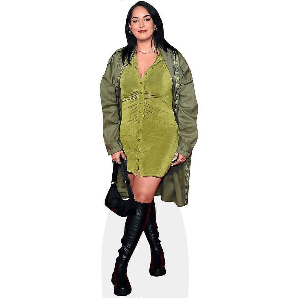 Miraa May (Green) Cardboard Cutout (lifesize OR mini size). Standee. Stand Up.