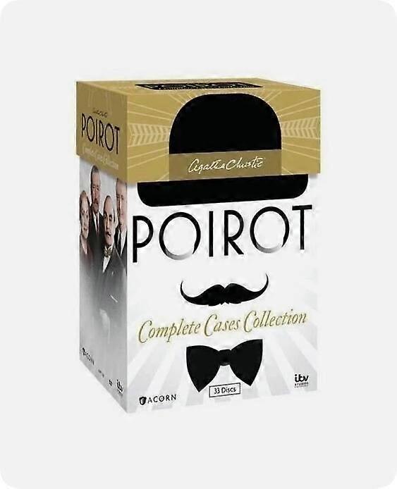 Agatha Christies Poirot Complete Series Seasons 1-13 english version (DVD , 33-Disc Box Set)