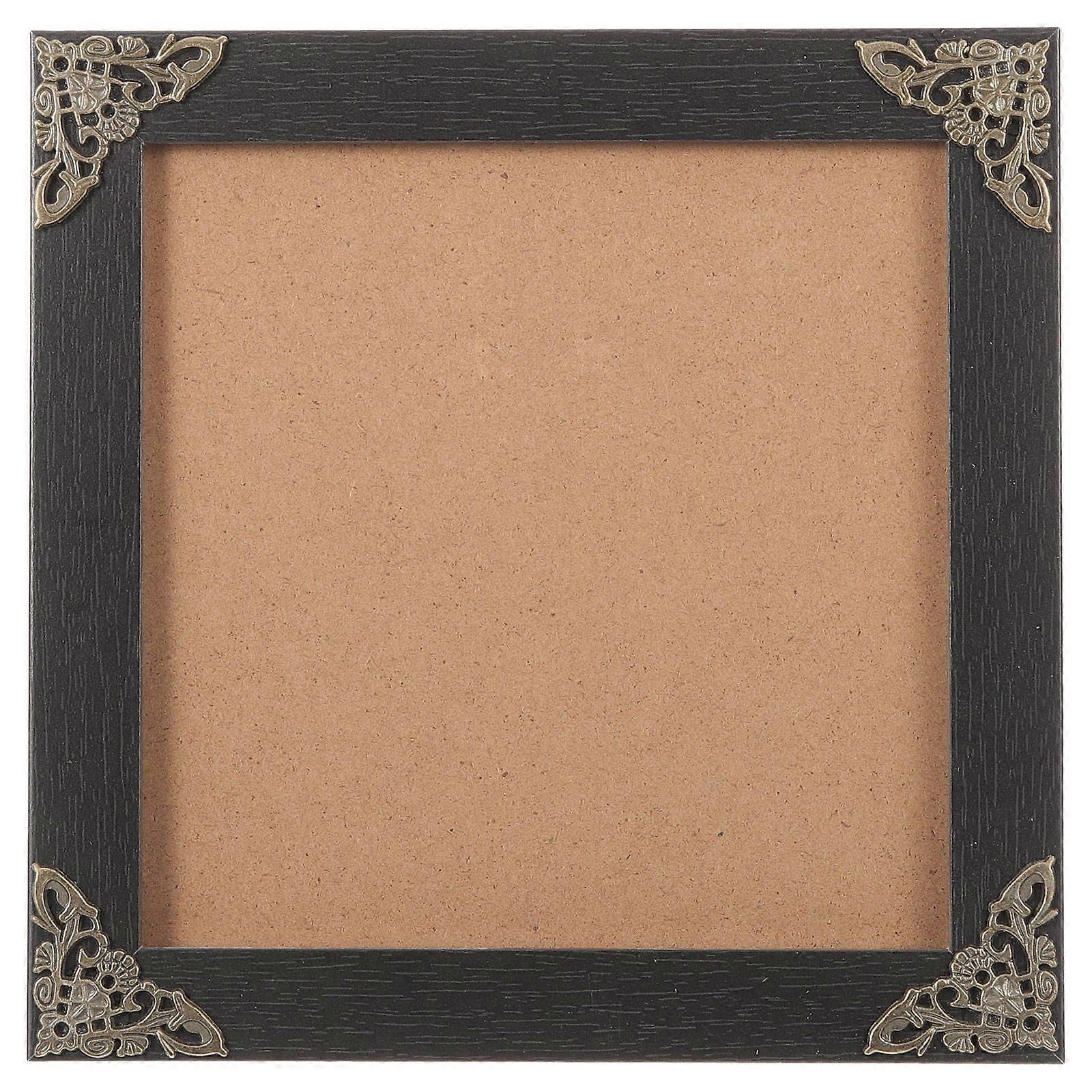 2Pcs Butterfly Specimen Display Frame for Flower Display in Black